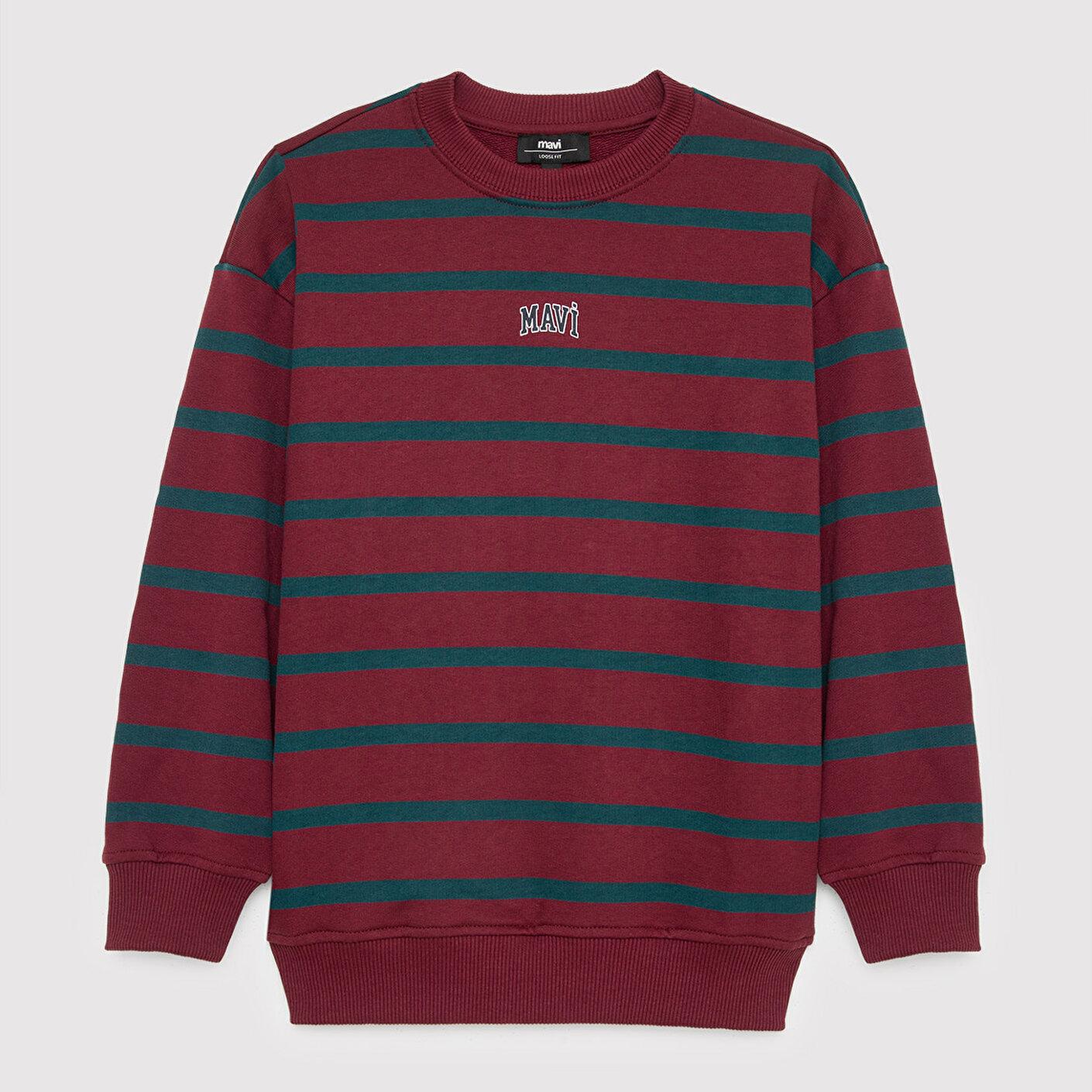 Mavi Yeşil Sweatshirt 6S10144-91628
