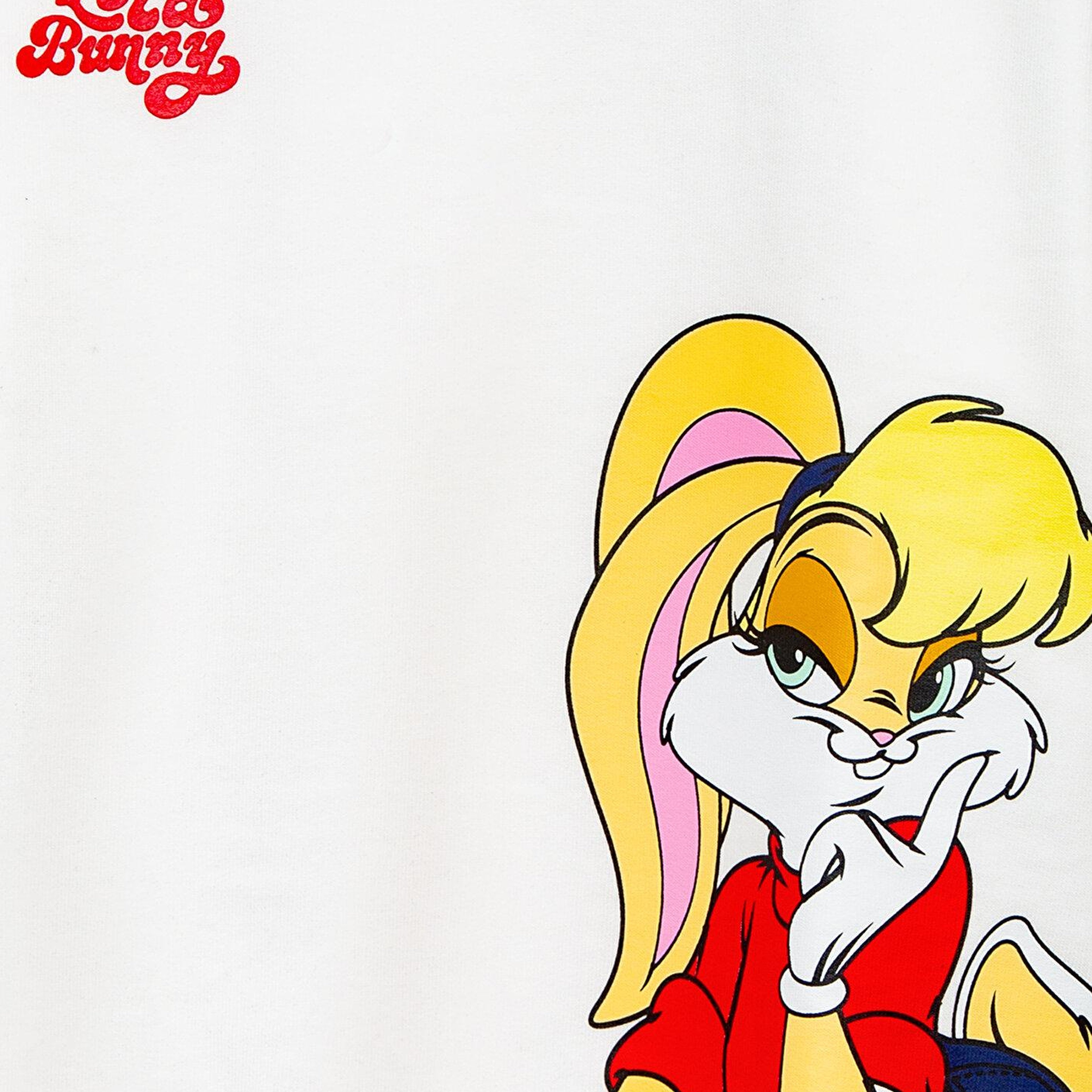 Mavi Lola Bunny Baskılı Kapüşonsuz Sweatshirt 7S10213-70057