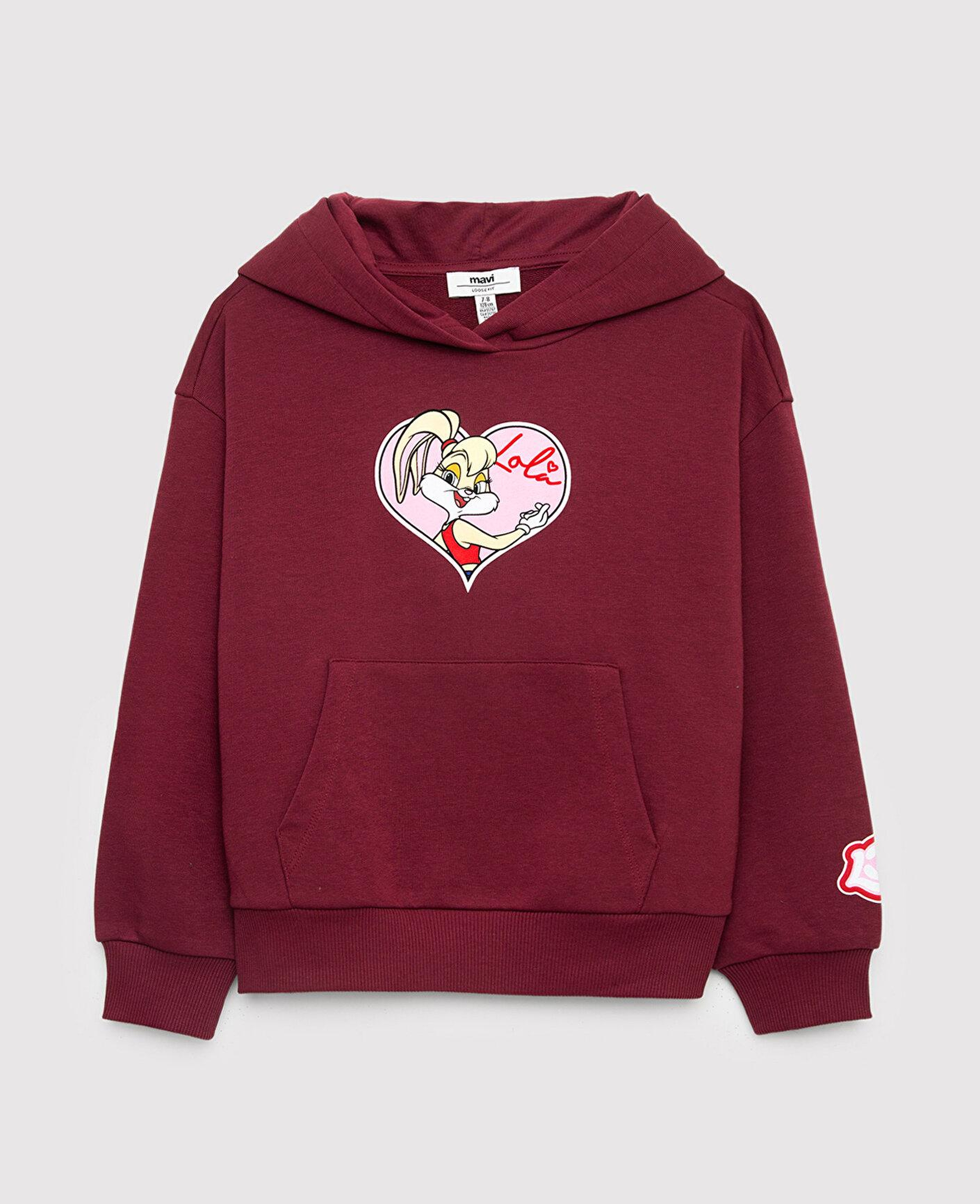 Mavi Lola Bunny Baskılı Kapüşonlu Sweatshirt 7S10214-70393
