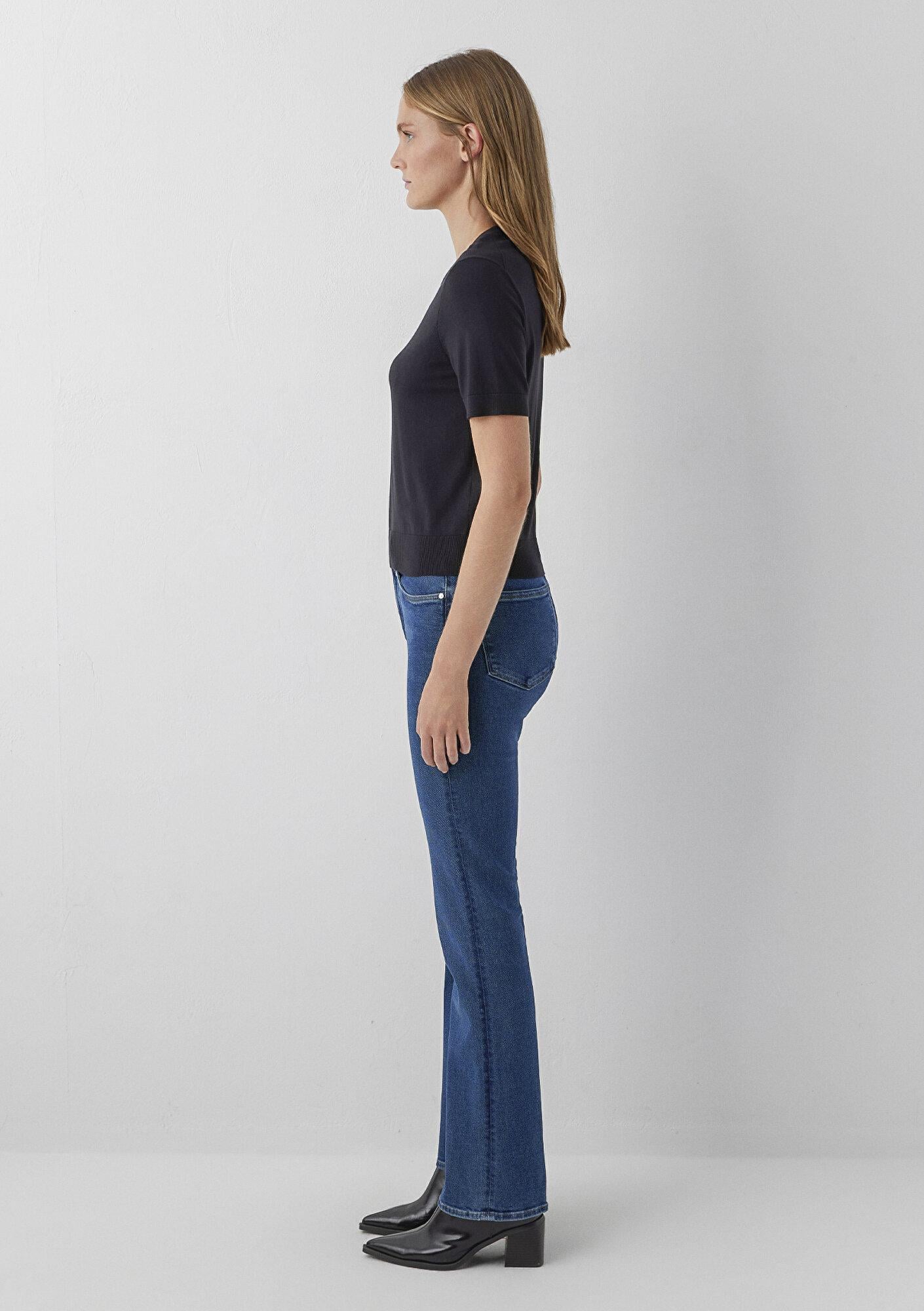 Mavi Siyah Kazak Slim Fit / Dar Kesim 1711009-900