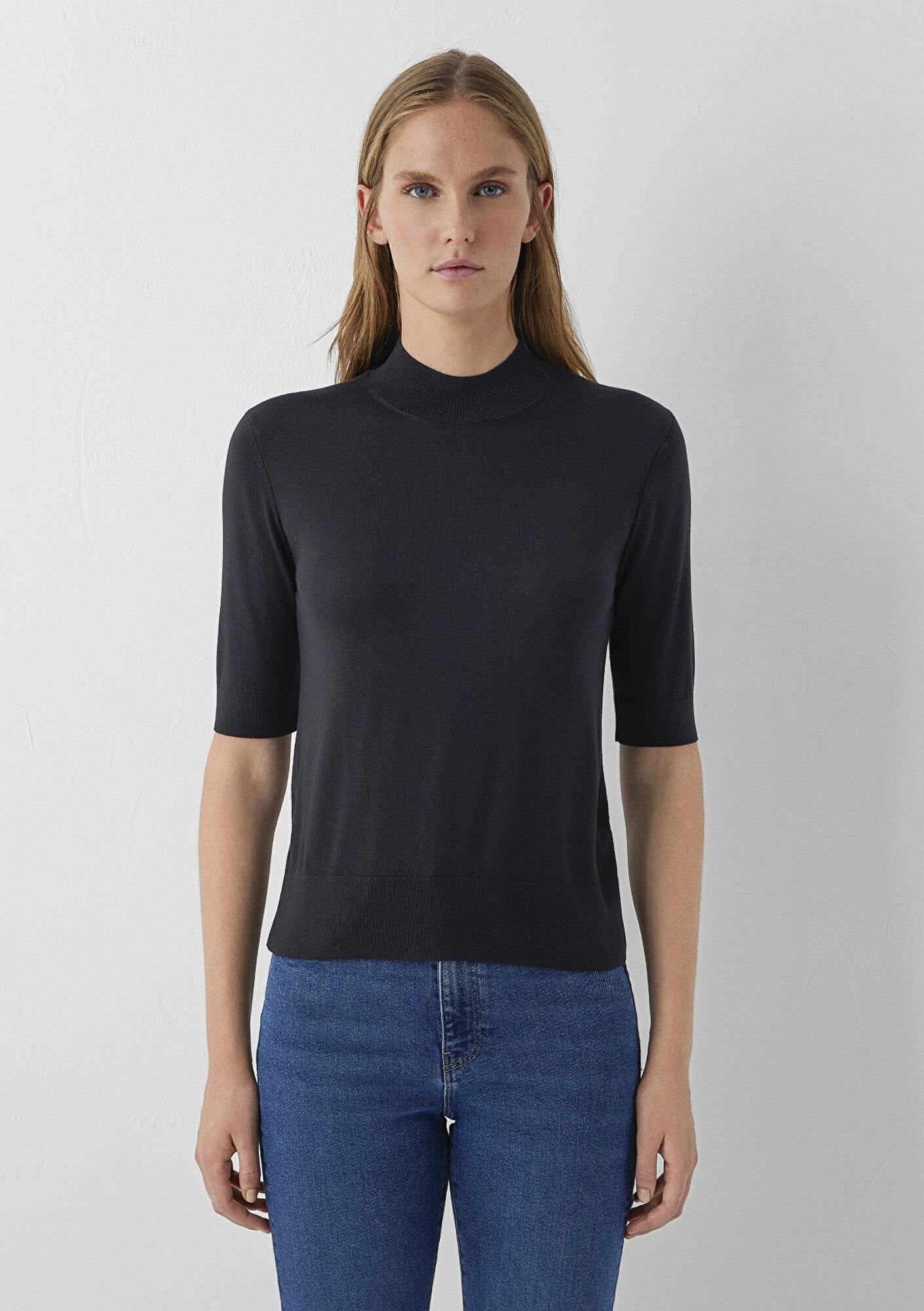 Mavi Siyah Kazak Slim Fit / Dar Kesim 1711007-900