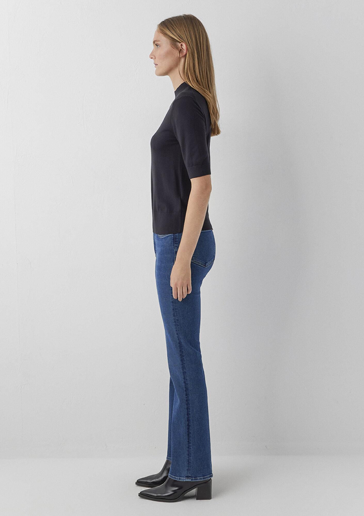 Mavi Siyah Kazak Slim Fit / Dar Kesim 1711007-900