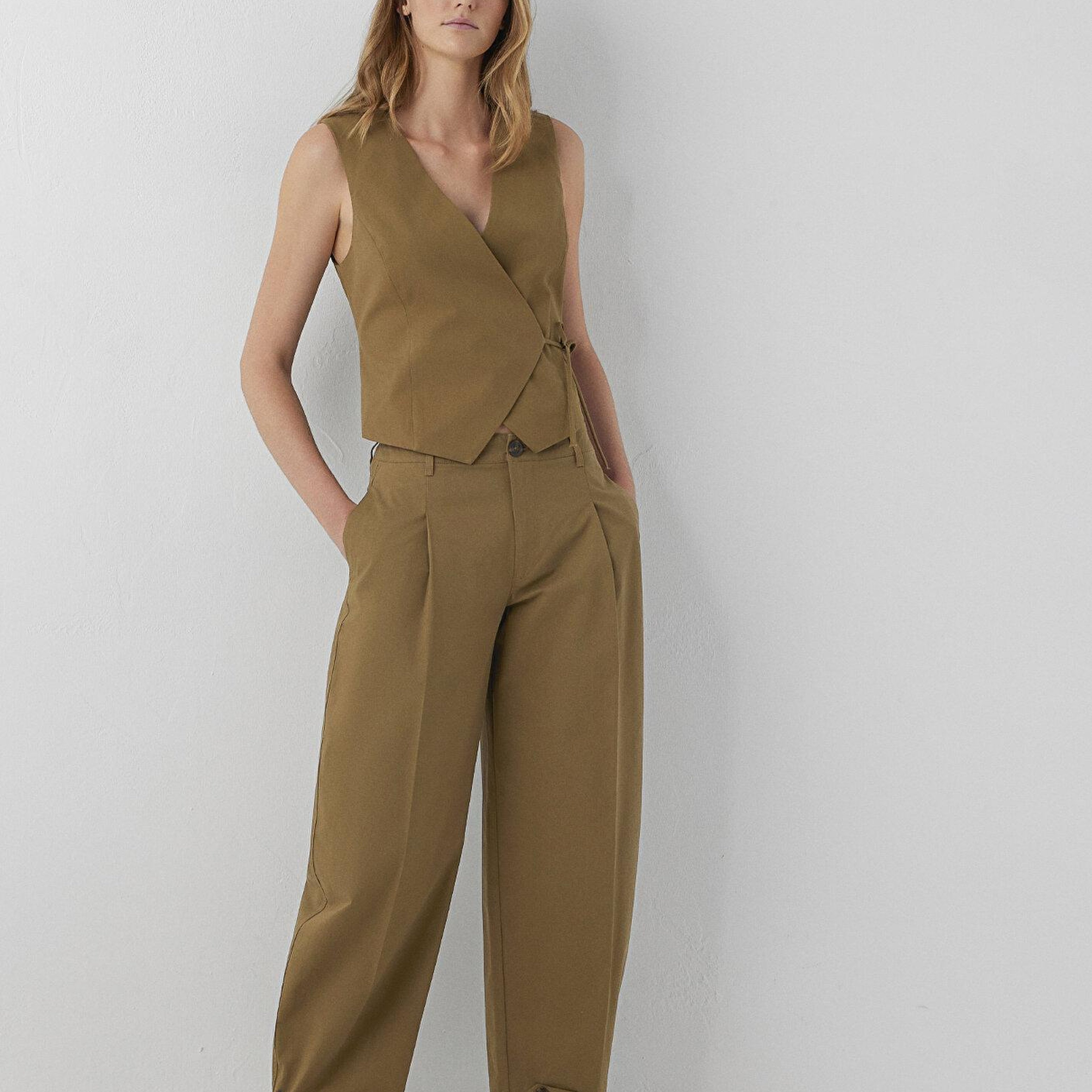 Mavi Yeşil Pantolon 1011234-71576