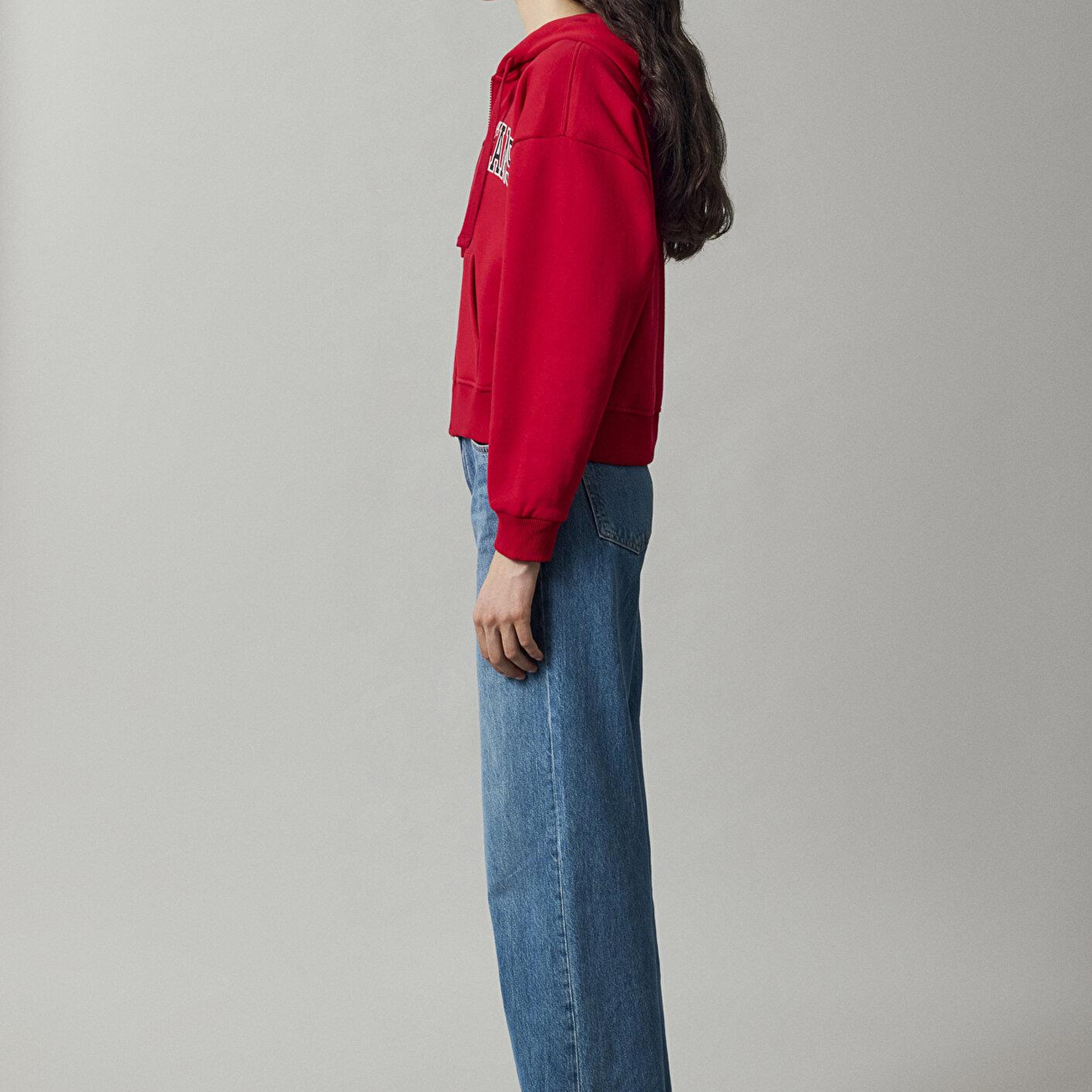 Mavi Mavi Jeans Kapüşonlu Kırmızı Sweatshirt 1S10587-86417