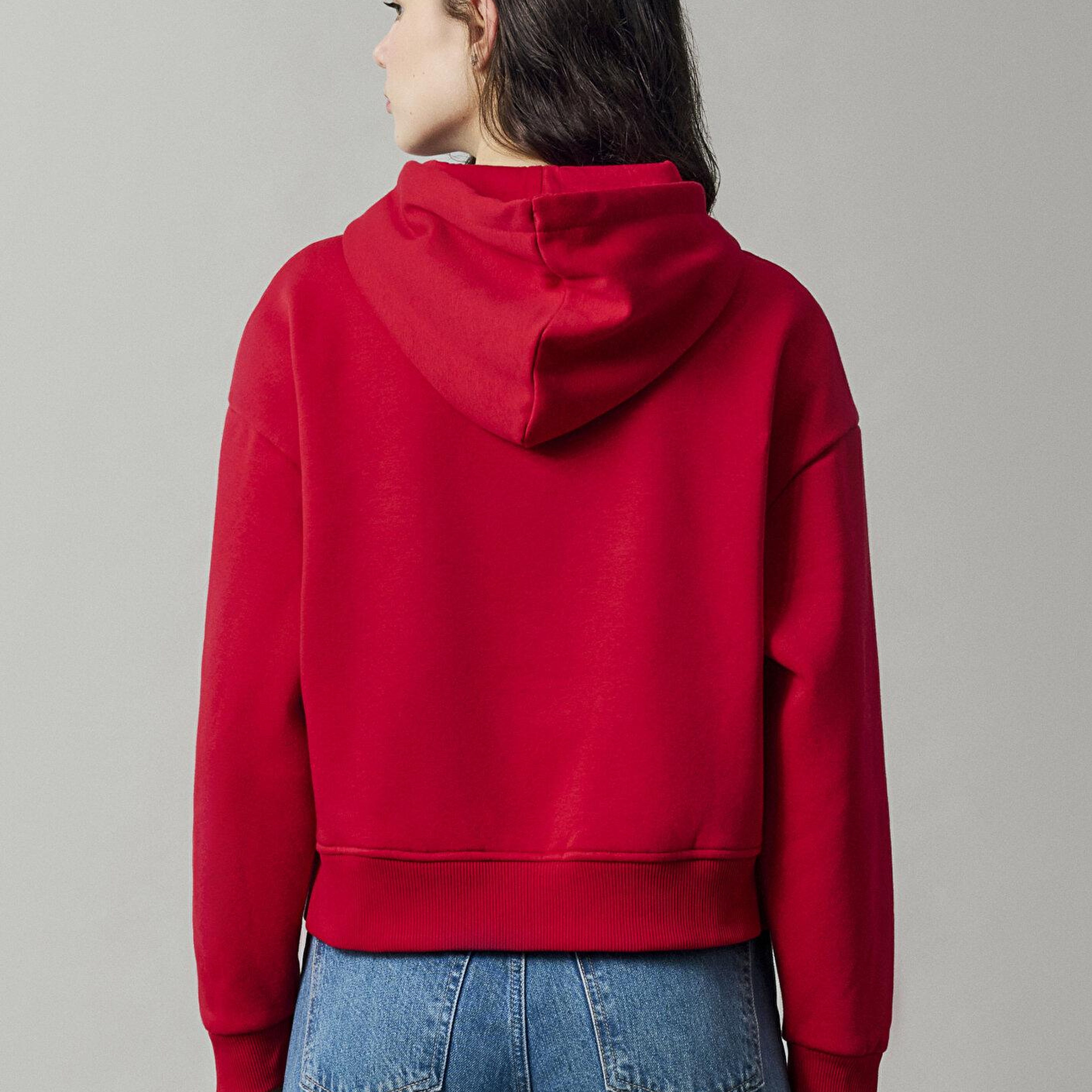 Mavi Mavi Jeans Kapüşonlu Kırmızı Sweatshirt 1S10587-86417