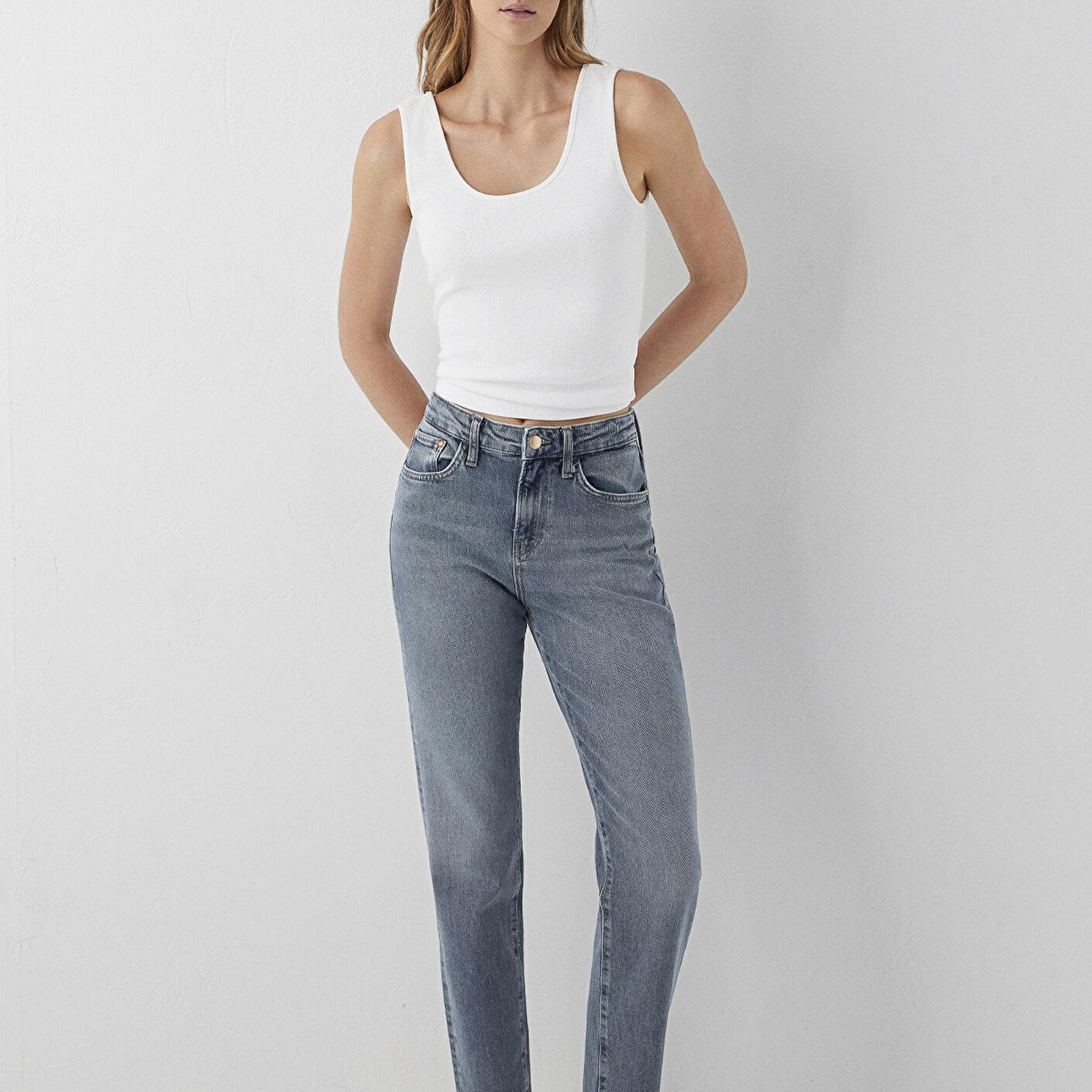 Mavi Cindy Premium Blue Gölgeli Indigo Mavisi Jean Pantolon 100277-A3809
