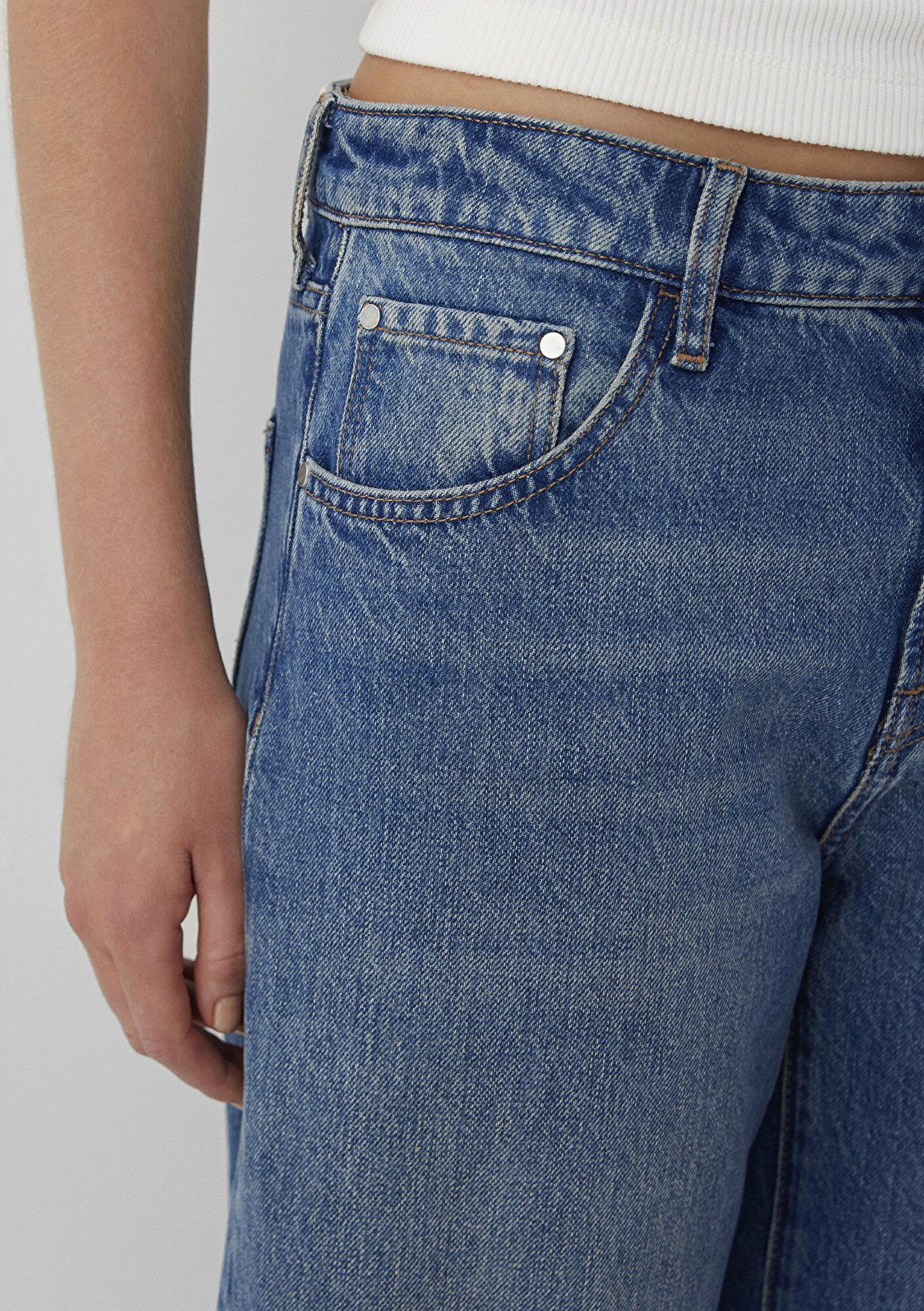 Mavi Leila Premium Blue Gölgeli Indigo Mavisi Jean Pantolon 1010600-A3812