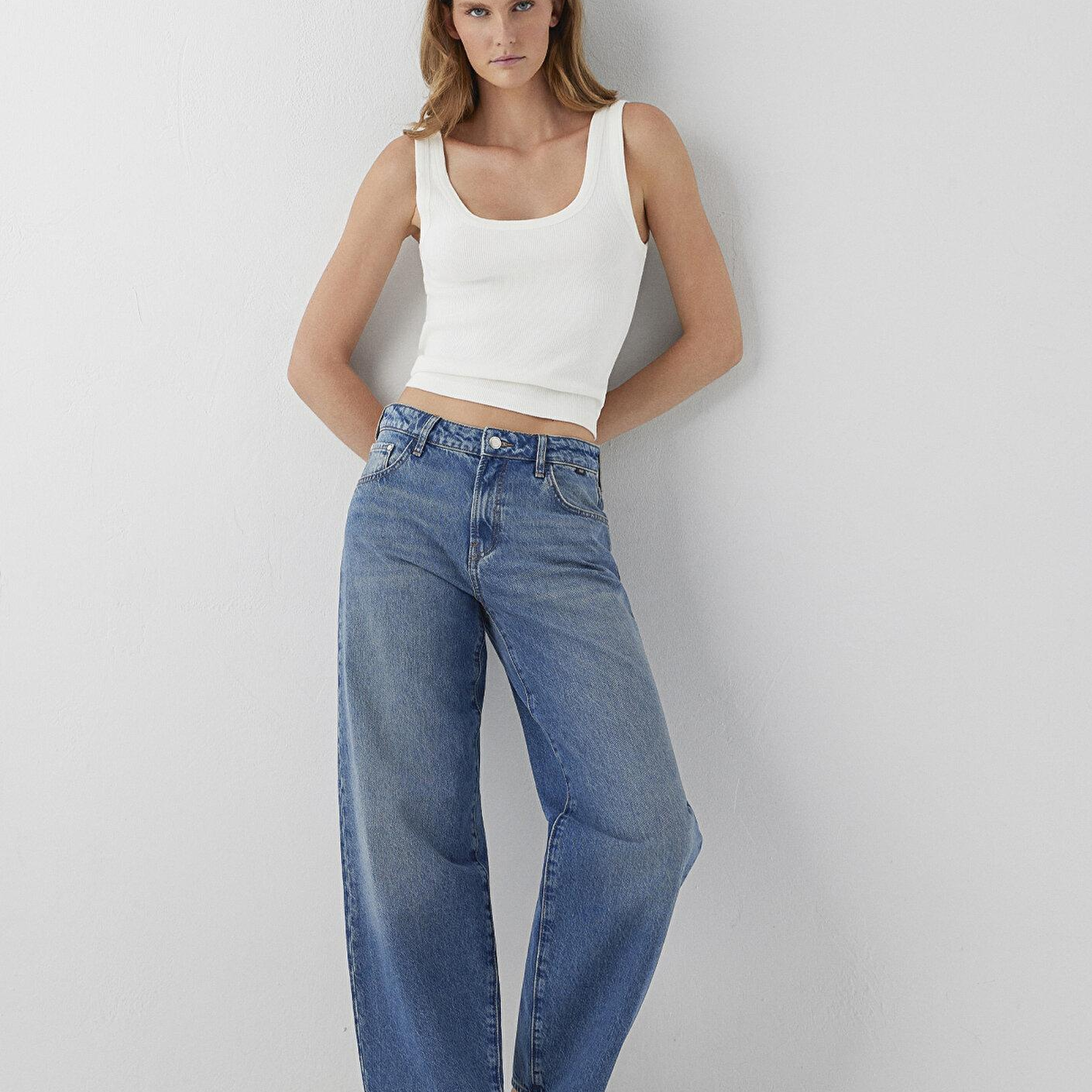 Mavi Leila Premium Blue Gölgeli Indigo Mavisi Jean Pantolon 1010600-A3812
