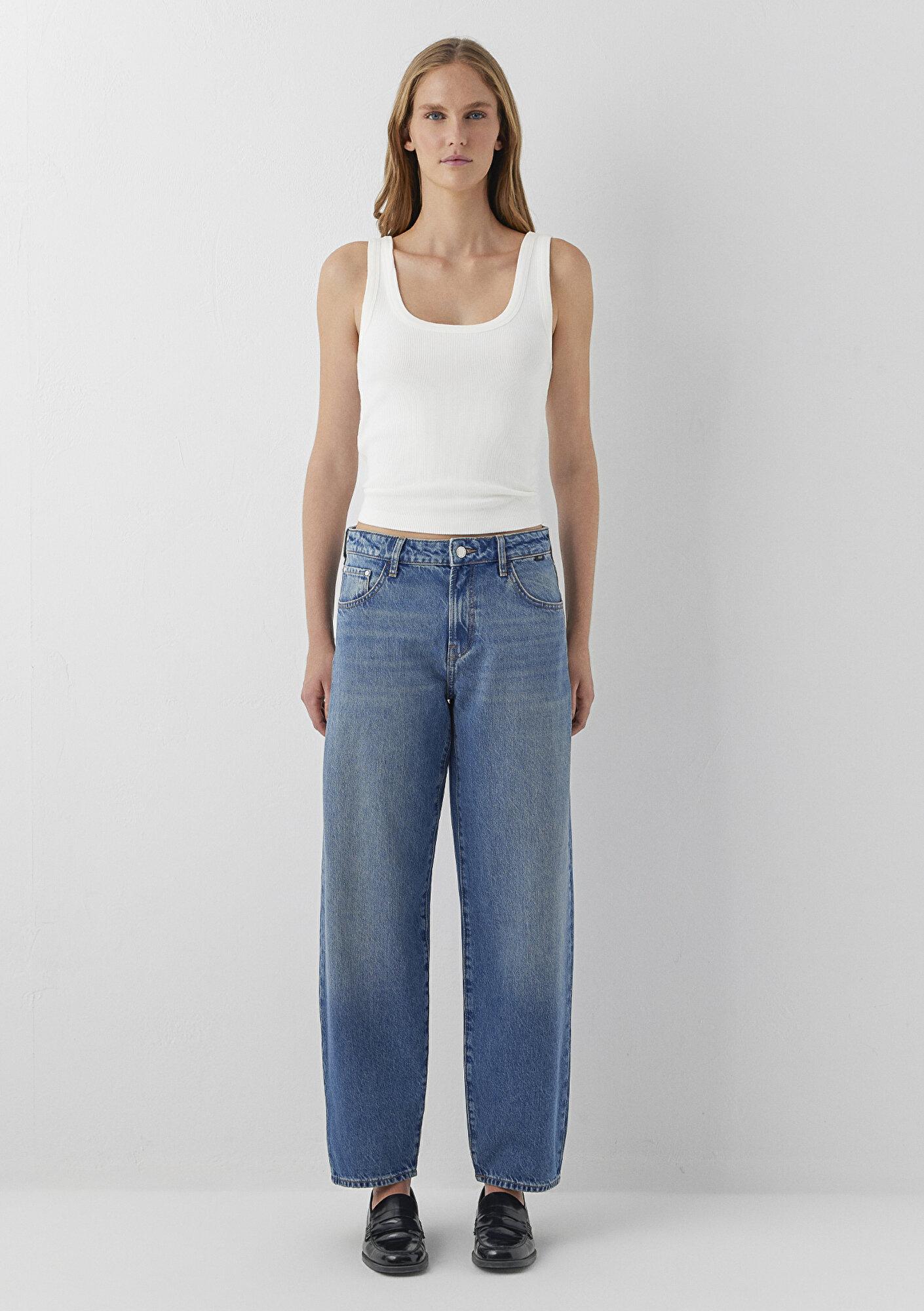 Mavi Leila Premium Blue Gölgeli Indigo Mavisi Jean Pantolon 1010600-A3812