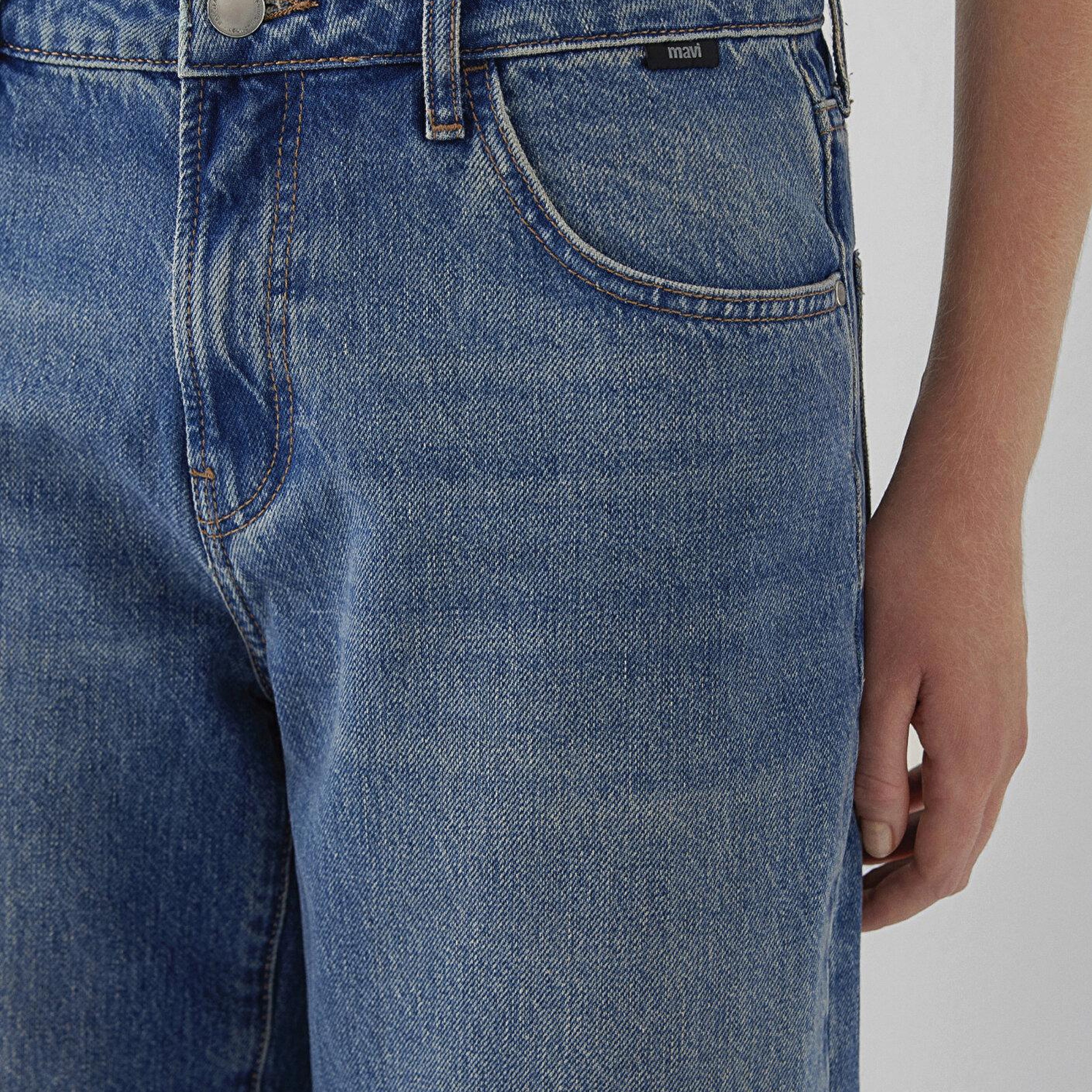 Mavi Leila Premium Blue Gölgeli Indigo Mavisi Jean Pantolon 1010600-A3812
