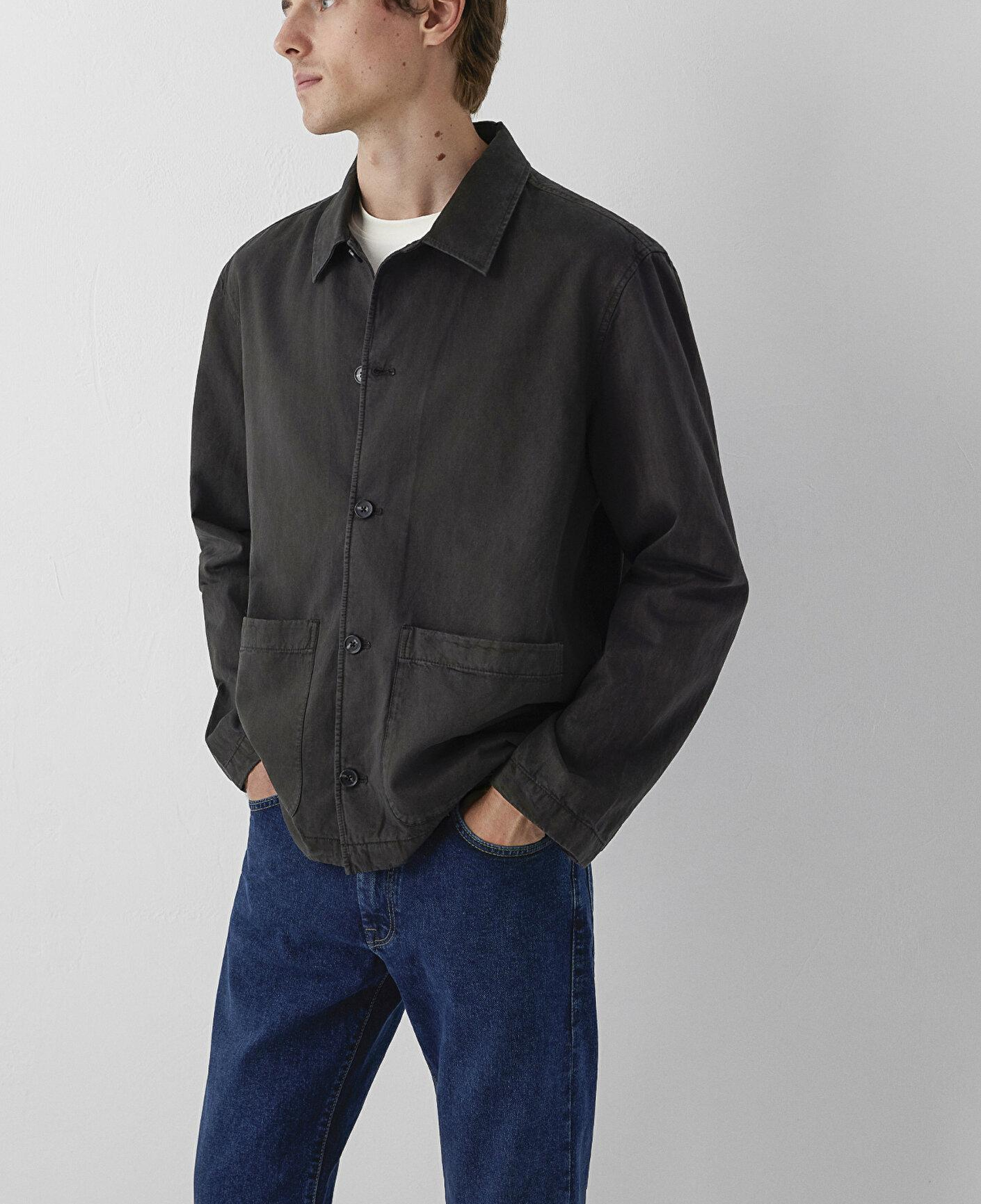 Mavi (Tencel™) Lyocell Karışımlı Kahverengi Gömlek Loose Fit / Bol Rahat Kesim 0212084-90892