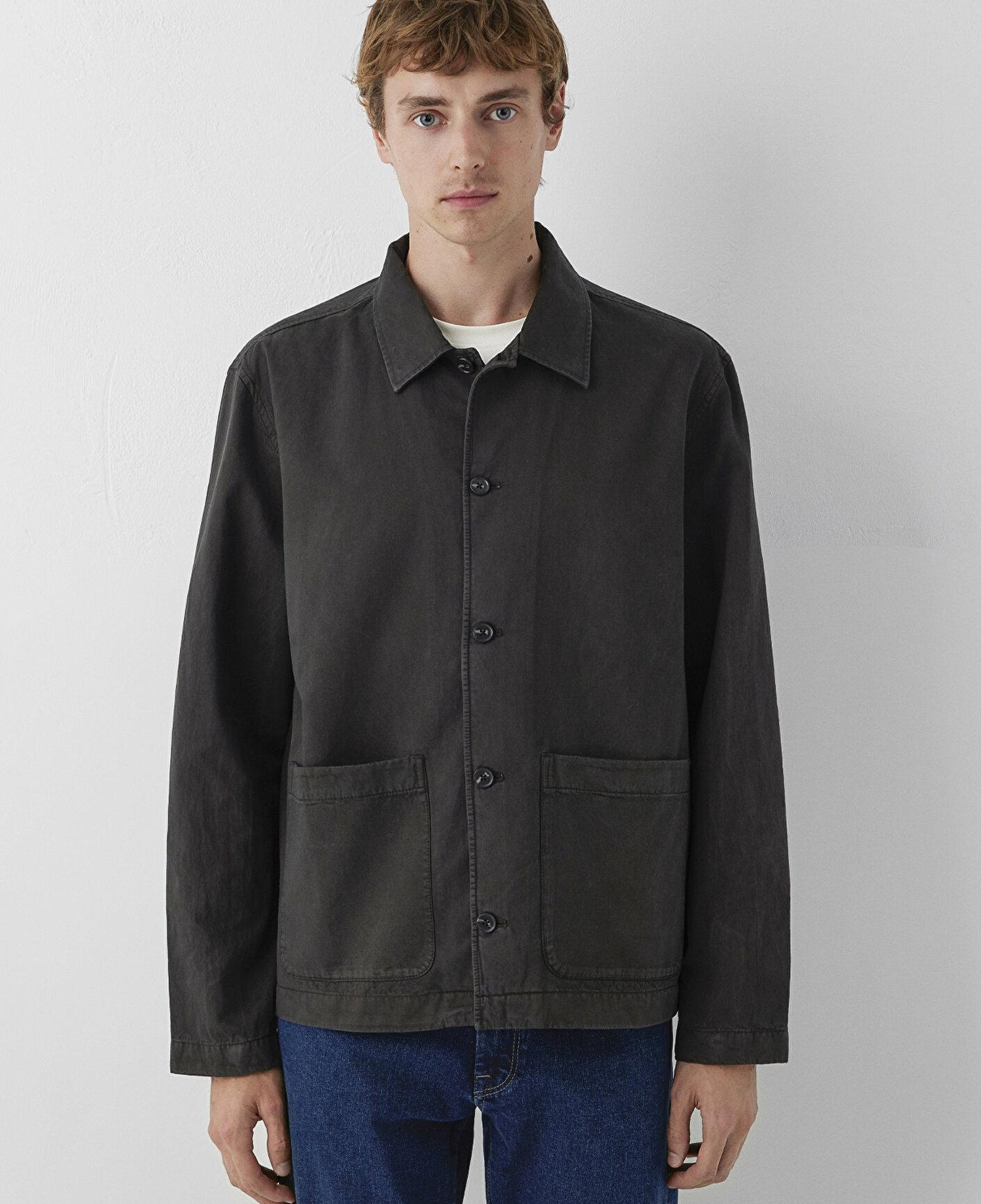 Mavi (Tencel™) Lyocell Karışımlı Kahverengi Gömlek Loose Fit / Bol Rahat Kesim 0212084-90892