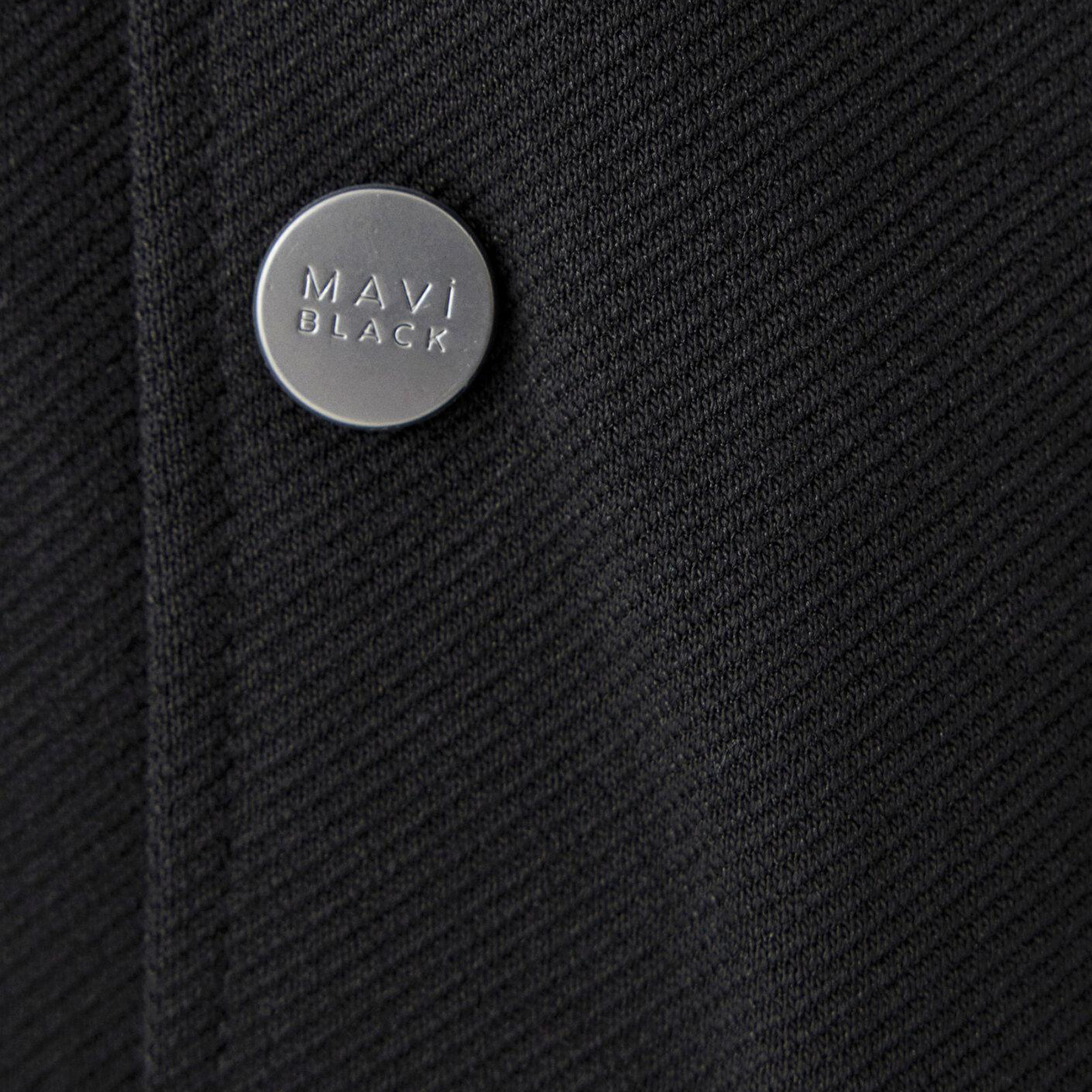 Mavi Siyah Örme Gömlek Regular Fit / Normal Kesim 0212074-900