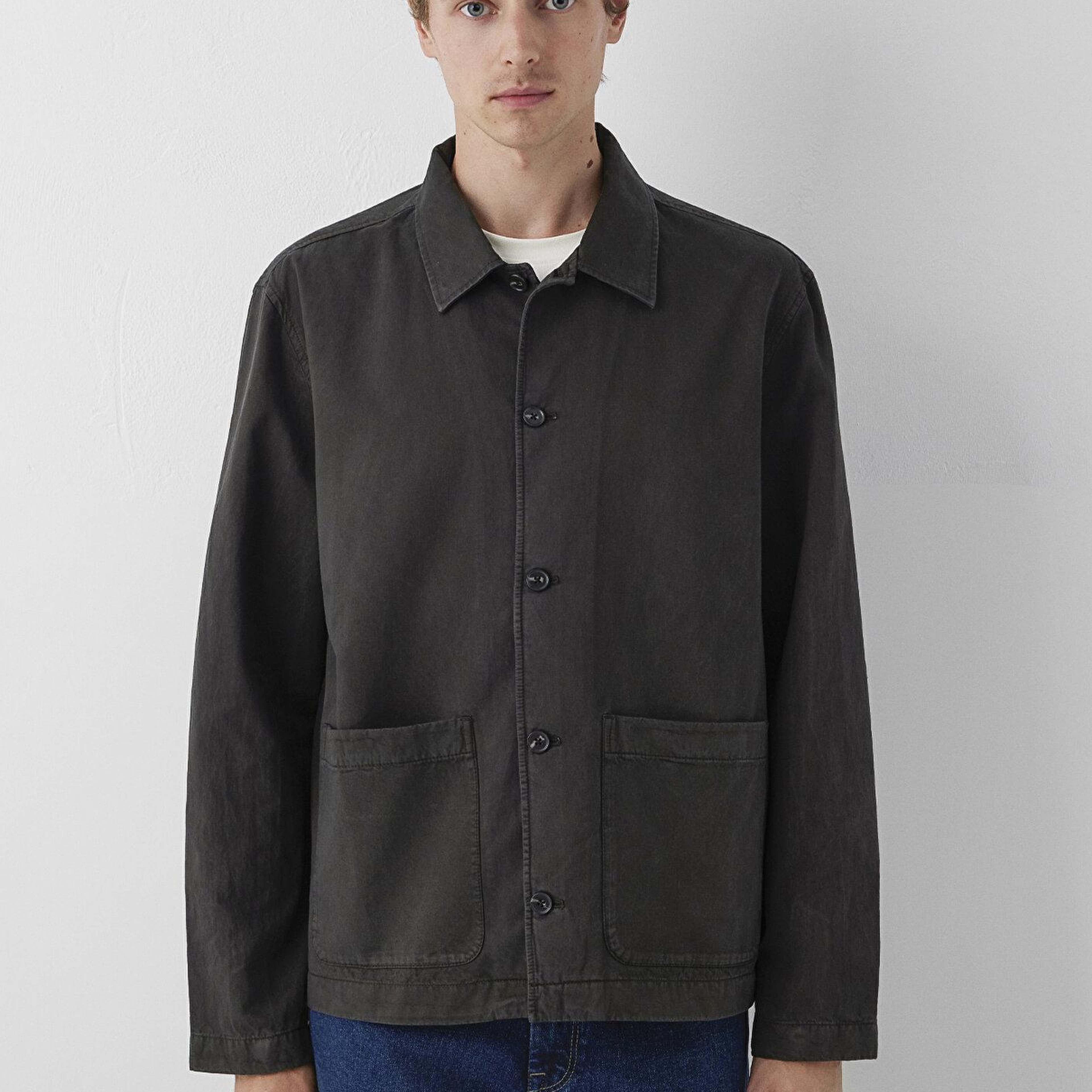 Mavi (Tencel™) Lyocell Karışımlı Kahverengi Gömlek Loose Fit / Bol Rahat Kesim 0212084-90892