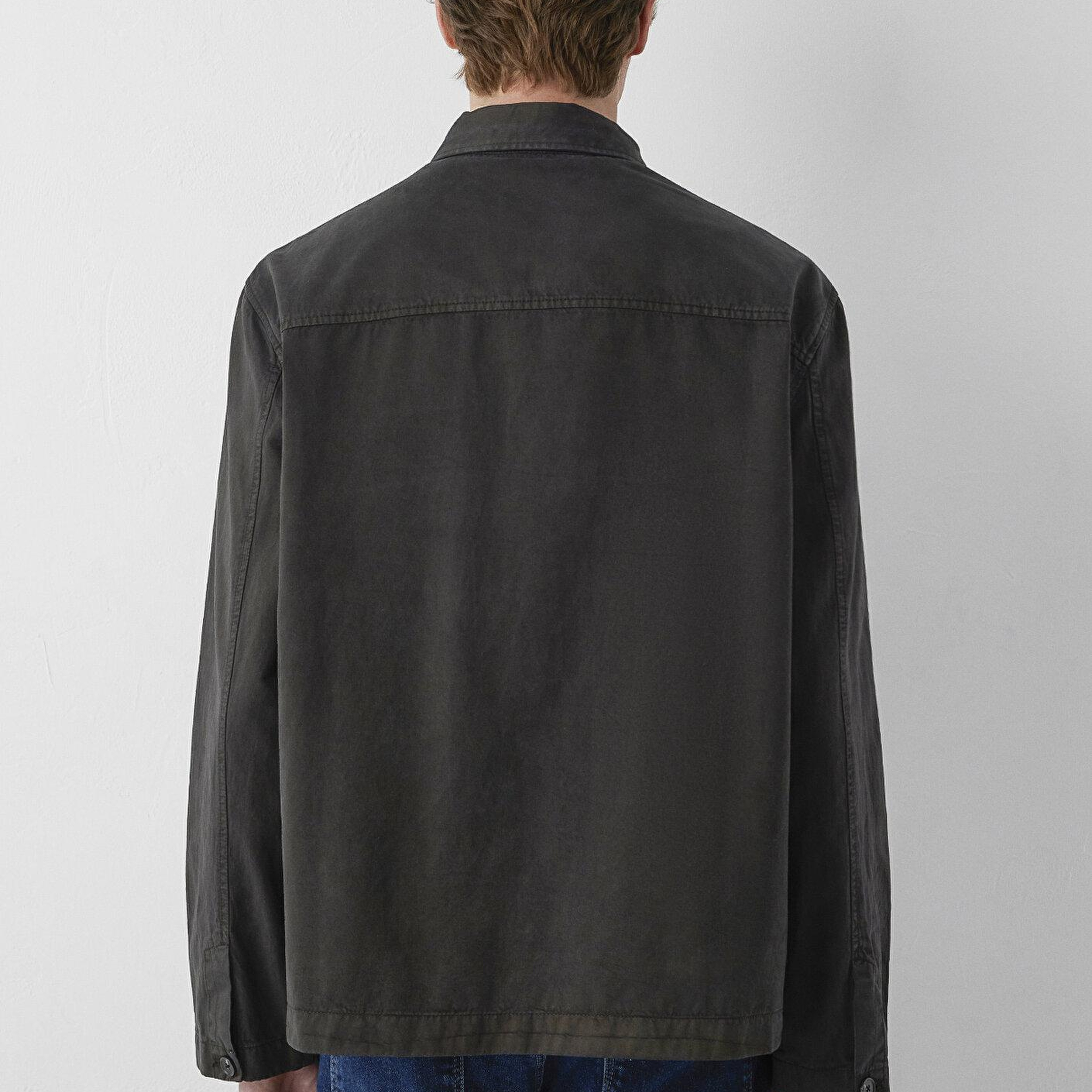 Mavi (Tencel™) Lyocell Karışımlı Kahverengi Gömlek Loose Fit / Bol Rahat Kesim 0212084-90892