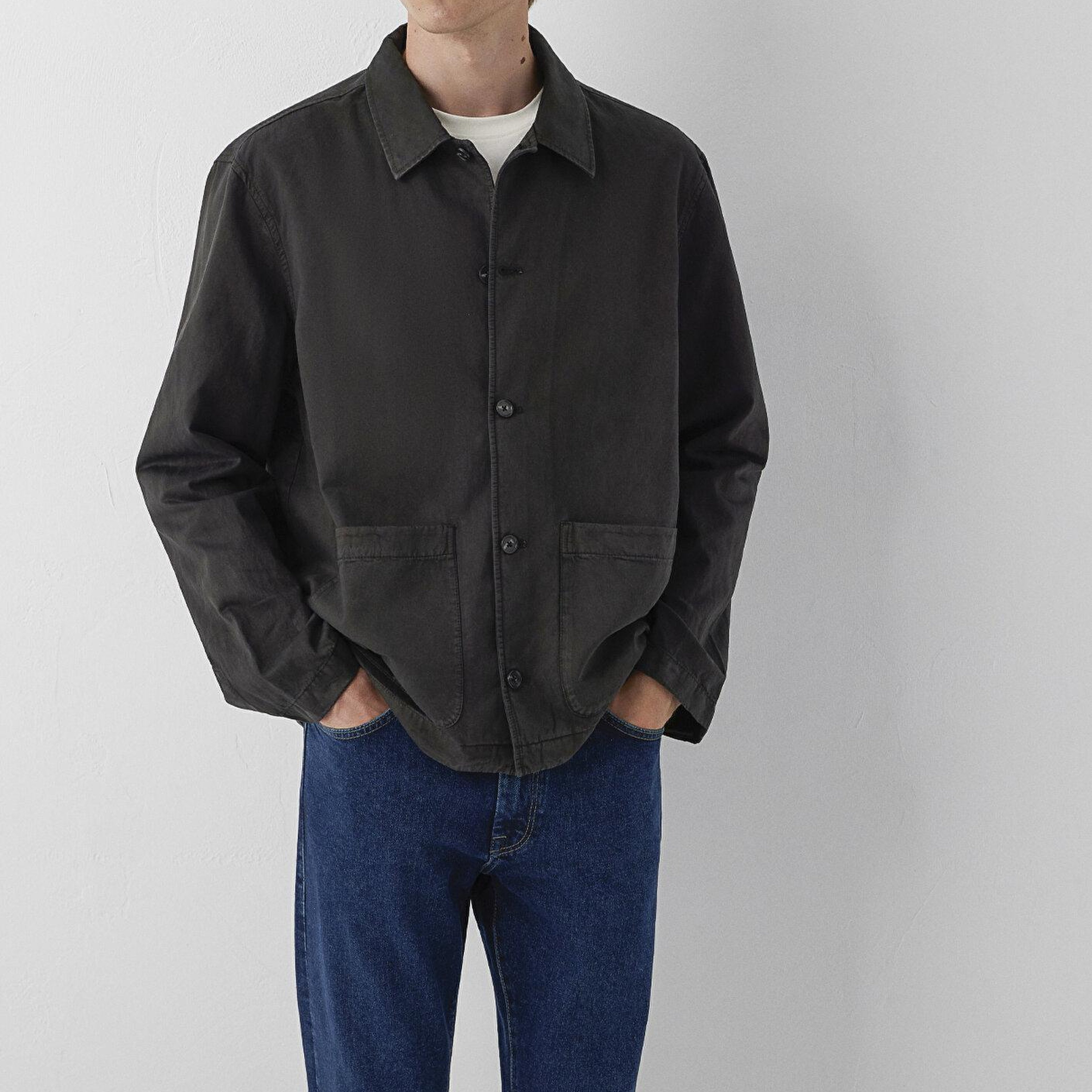 Mavi (Tencel™) Lyocell Karışımlı Kahverengi Gömlek Loose Fit / Bol Rahat Kesim 0212084-90892