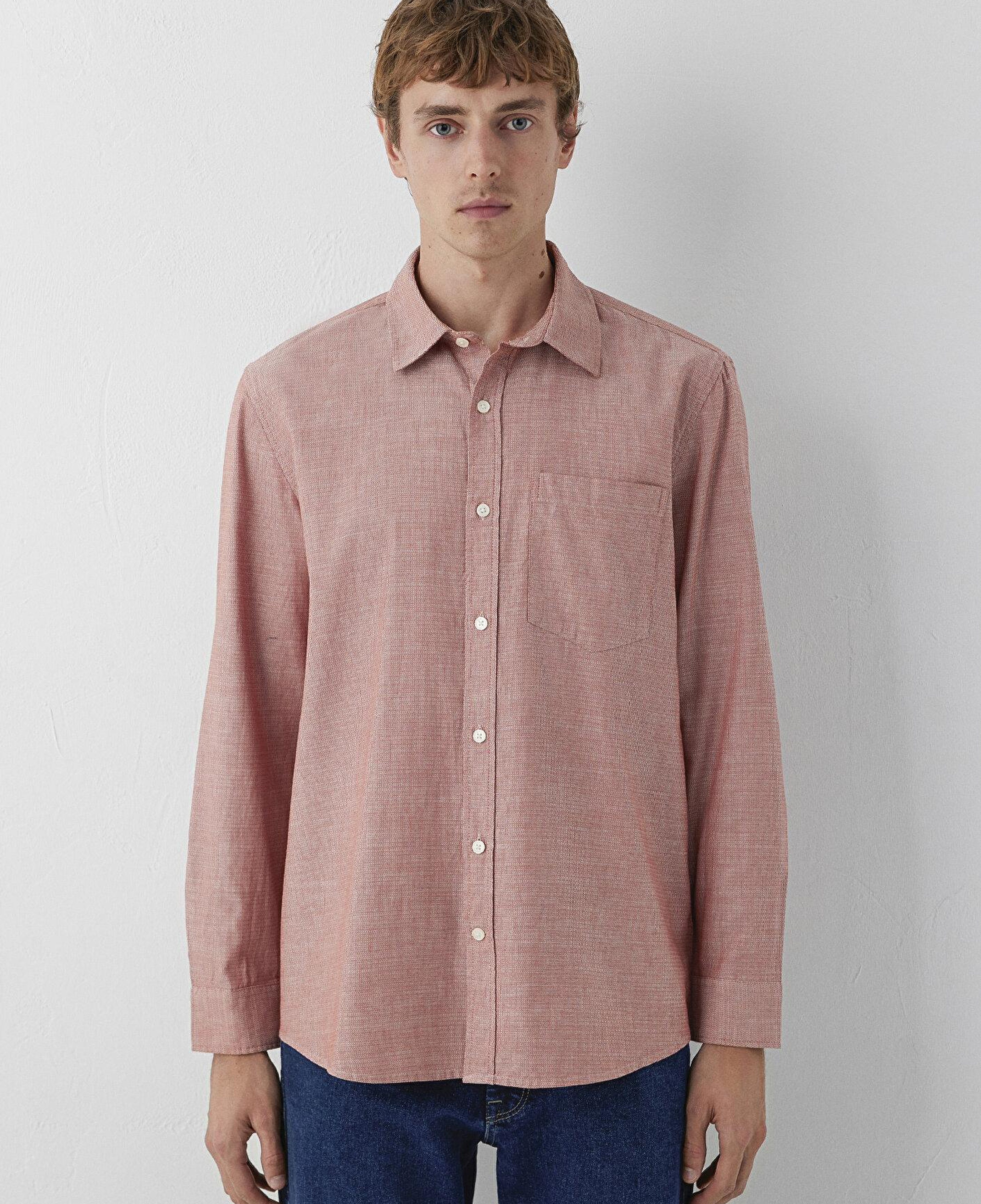 Mavi Pembe Gömlek Regular Fit / Normal Kesim 0212105-71098
