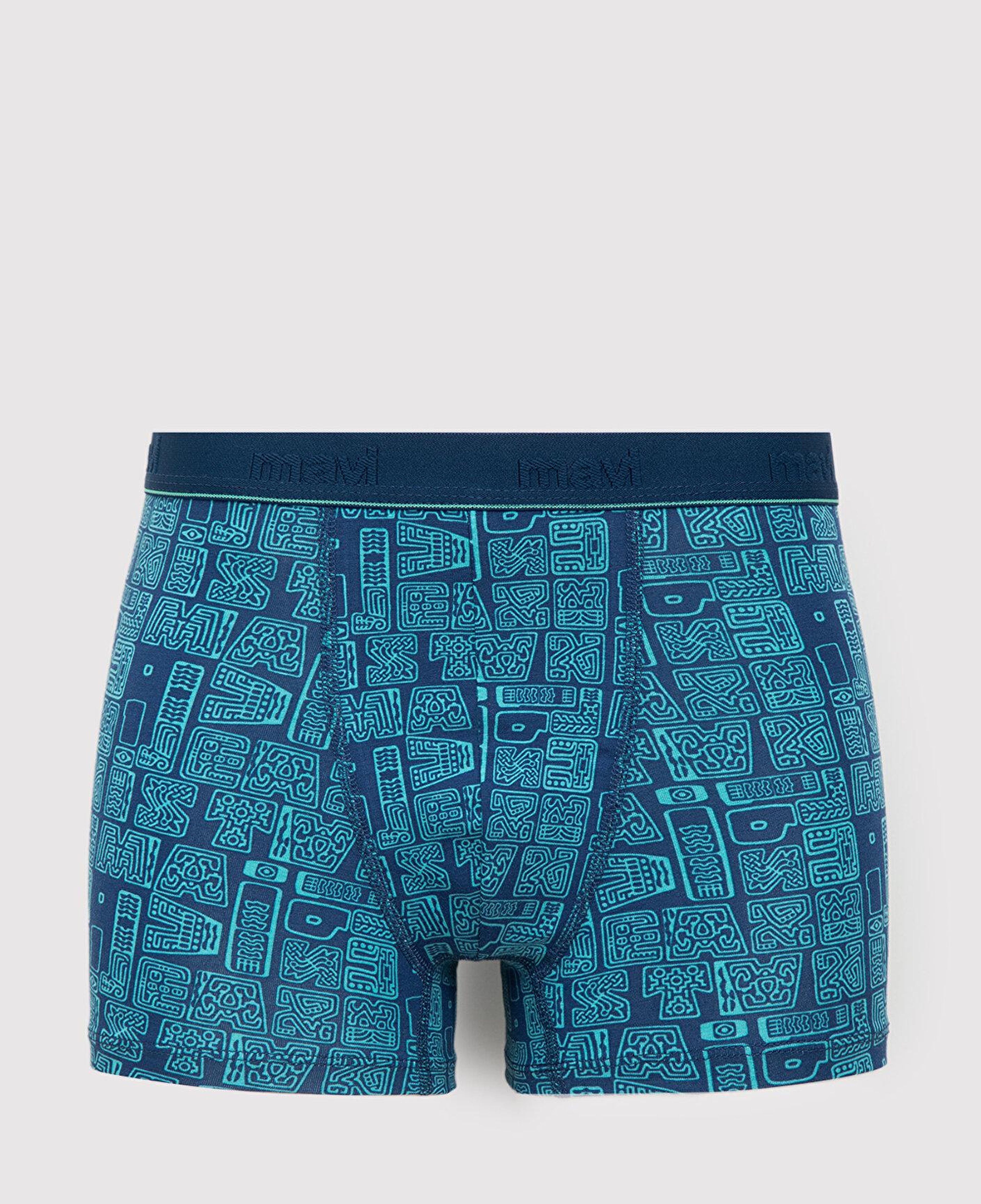 Mavi Baskılı Mavi Boxer 0912479-89110