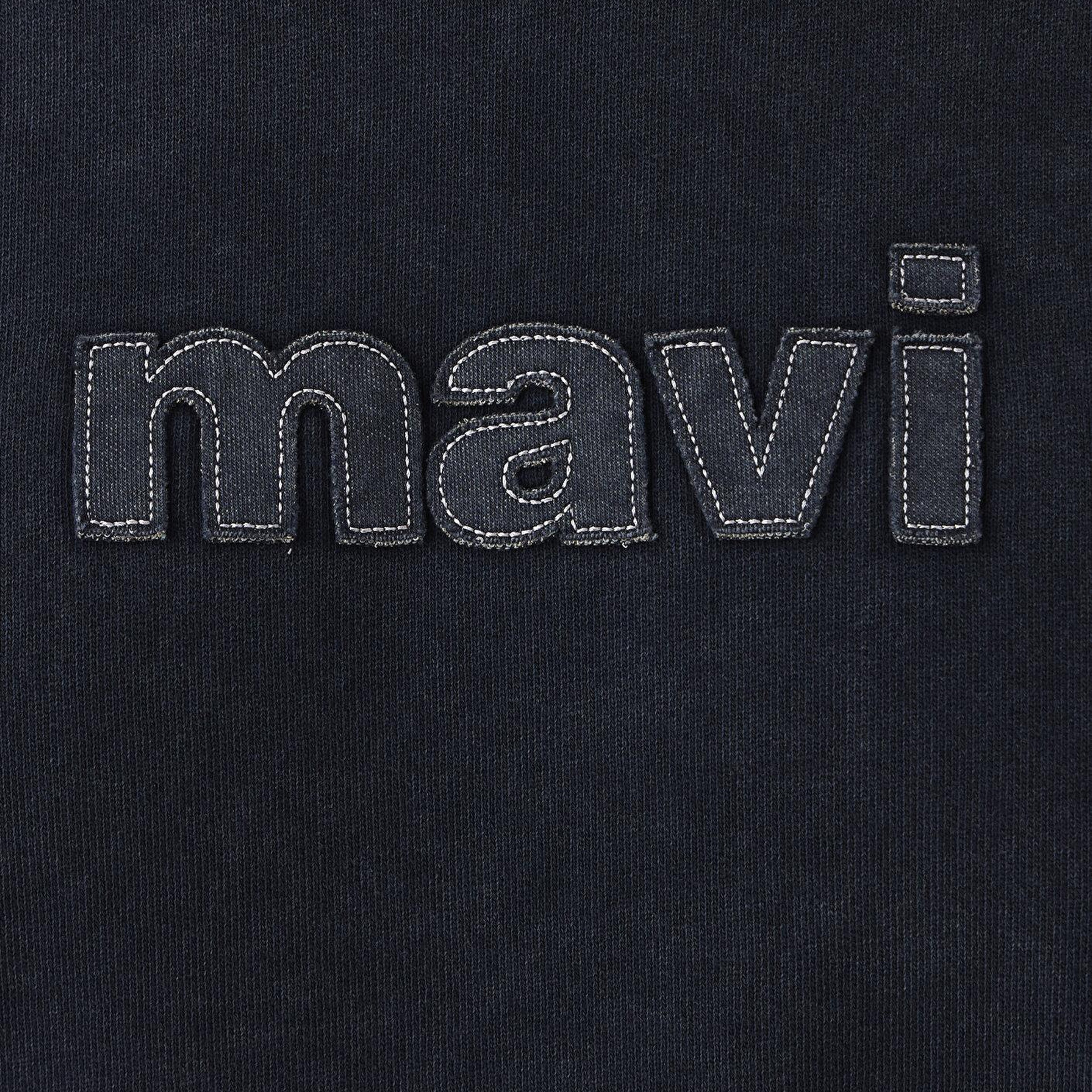 Mavi Mavi Logo Baskılı Lacivert Sweatshirt 0S20102-70489