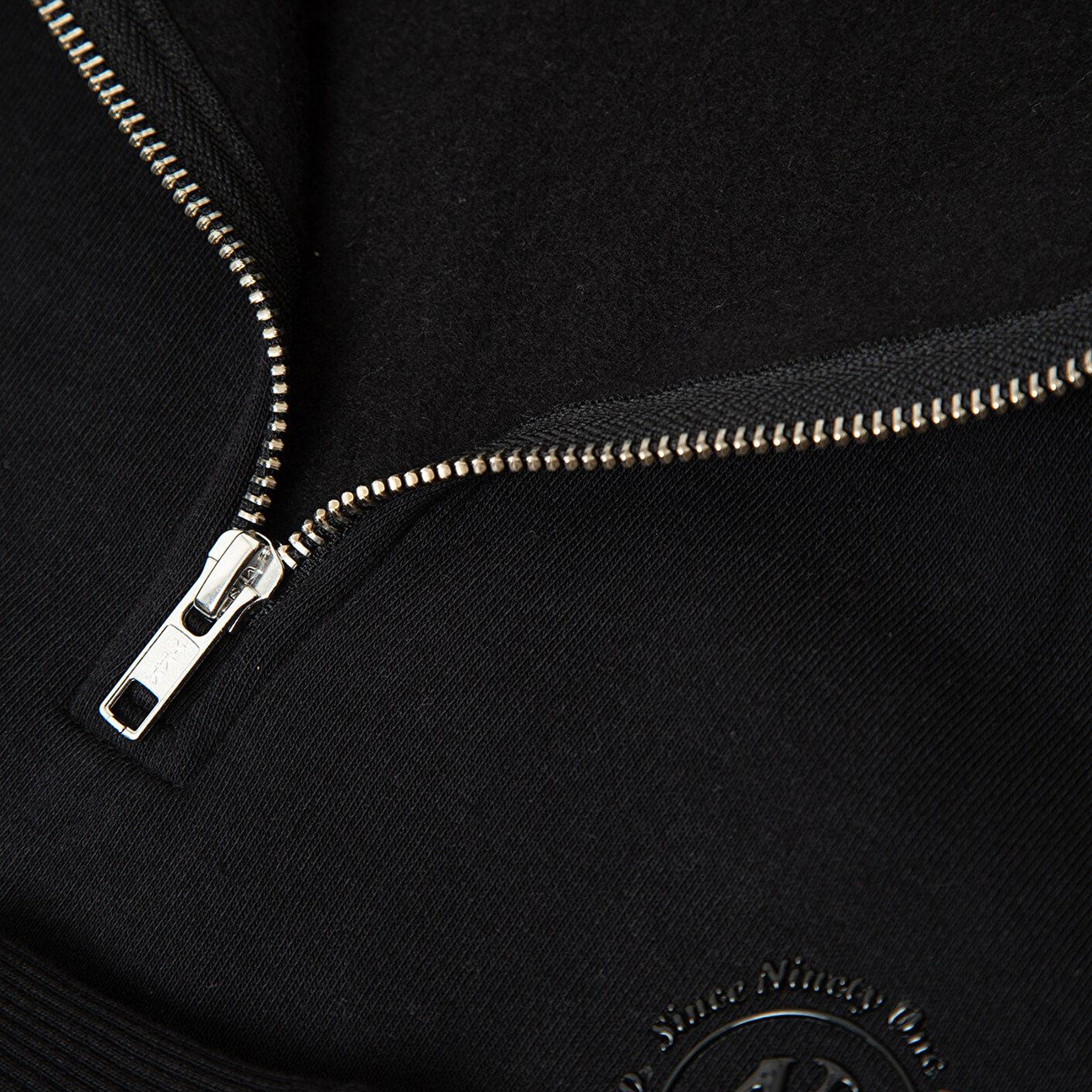 Mavi Mavi Logo Yarı Fermuarlı Siyah Sweatshirt 0S20112-900