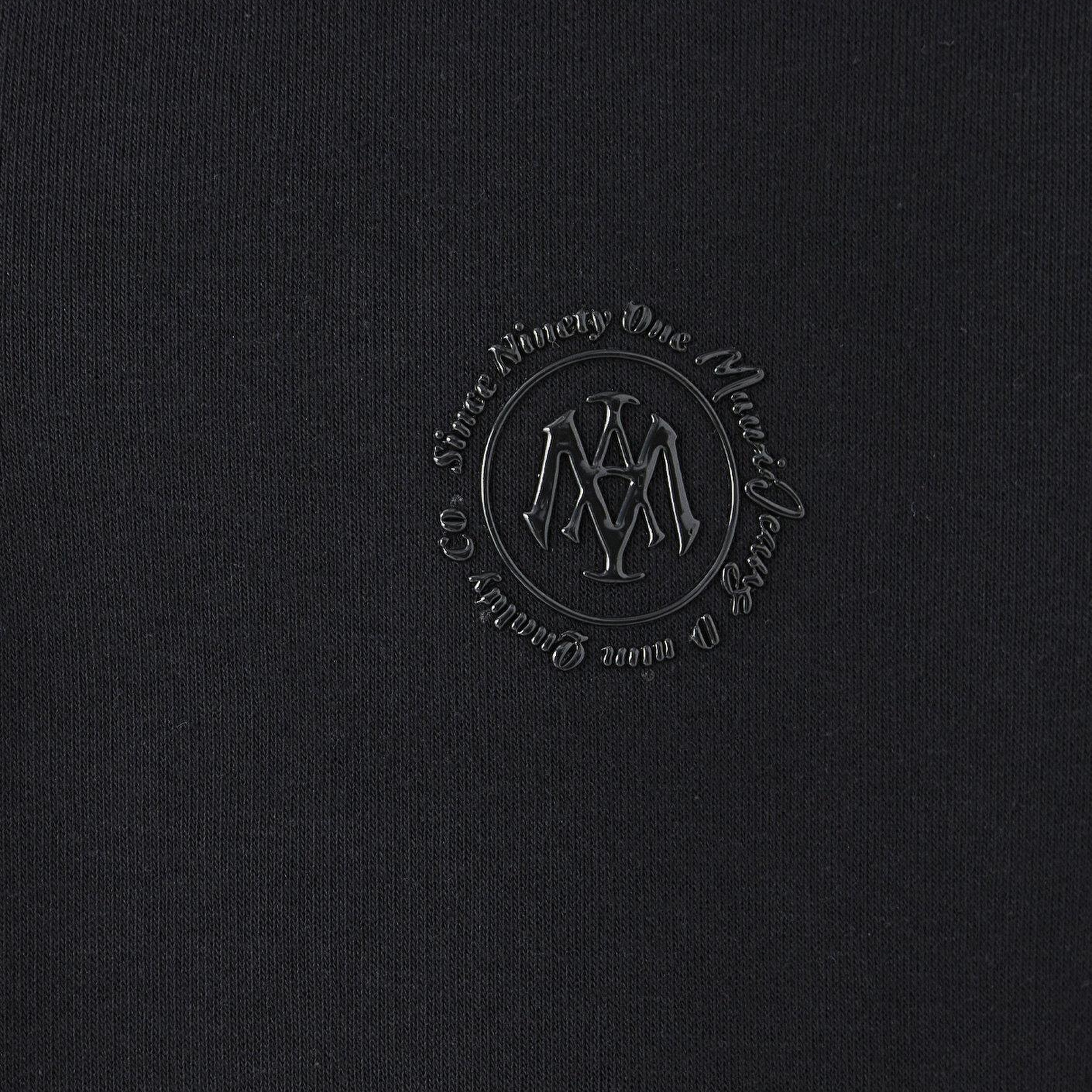Mavi Mavi Logo Yarı Fermuarlı Siyah Sweatshirt 0S20112-900