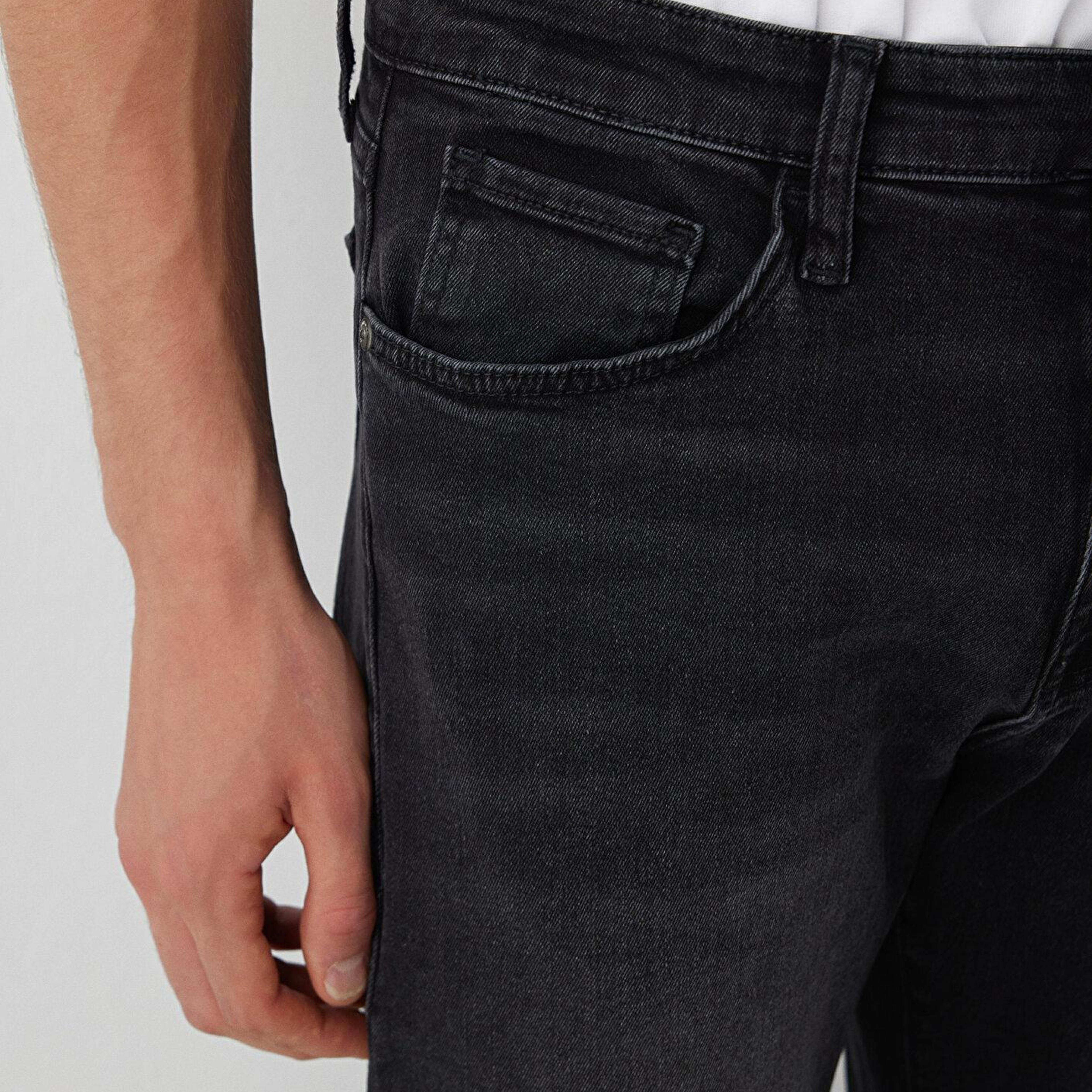 Mavi Hunter Antrasit Denim Jean Pantolon 88202A6876