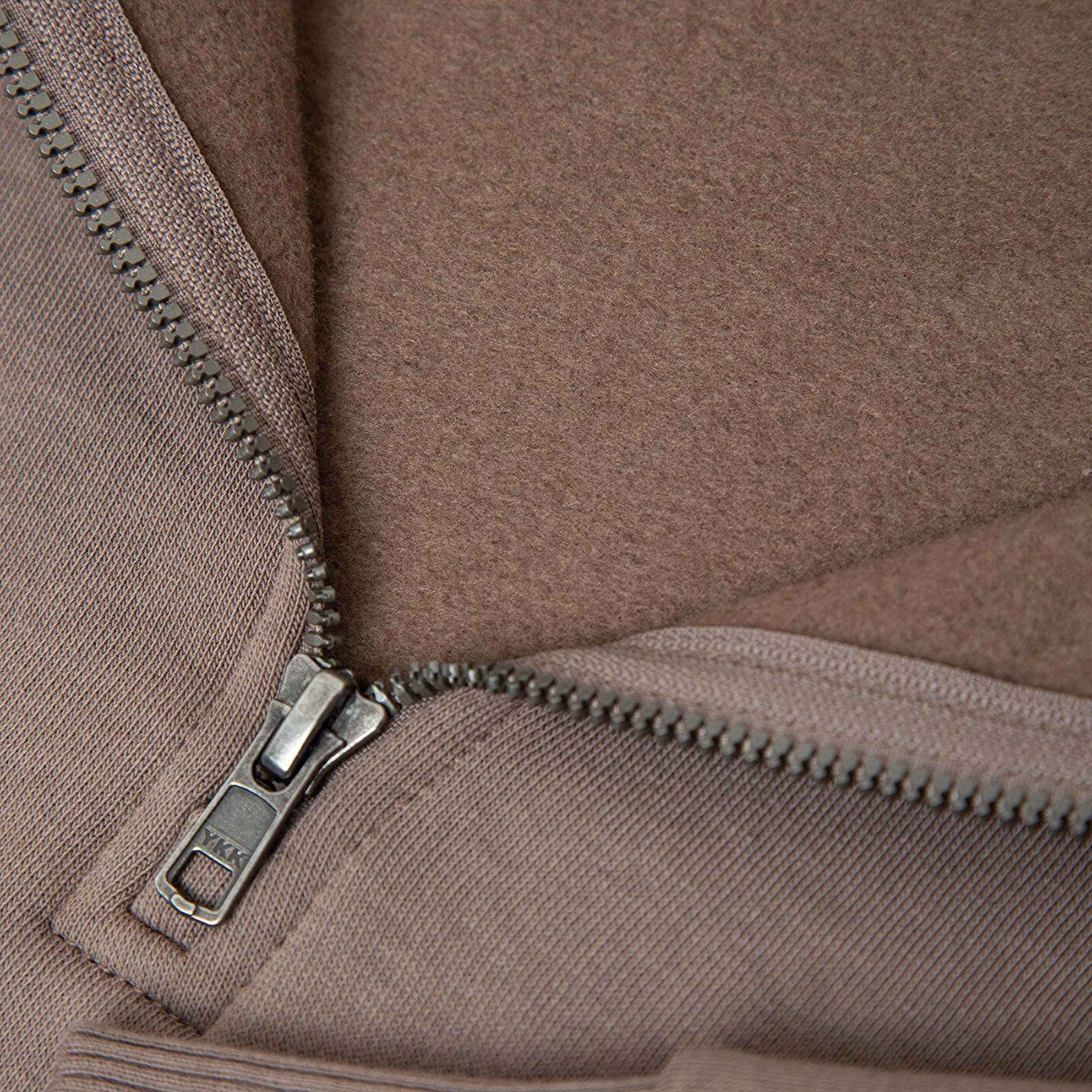 Mavi Mavi Logo Baskılı Yarı Fermuarlı Kahverengi Sweatshirt 0S10208-87875