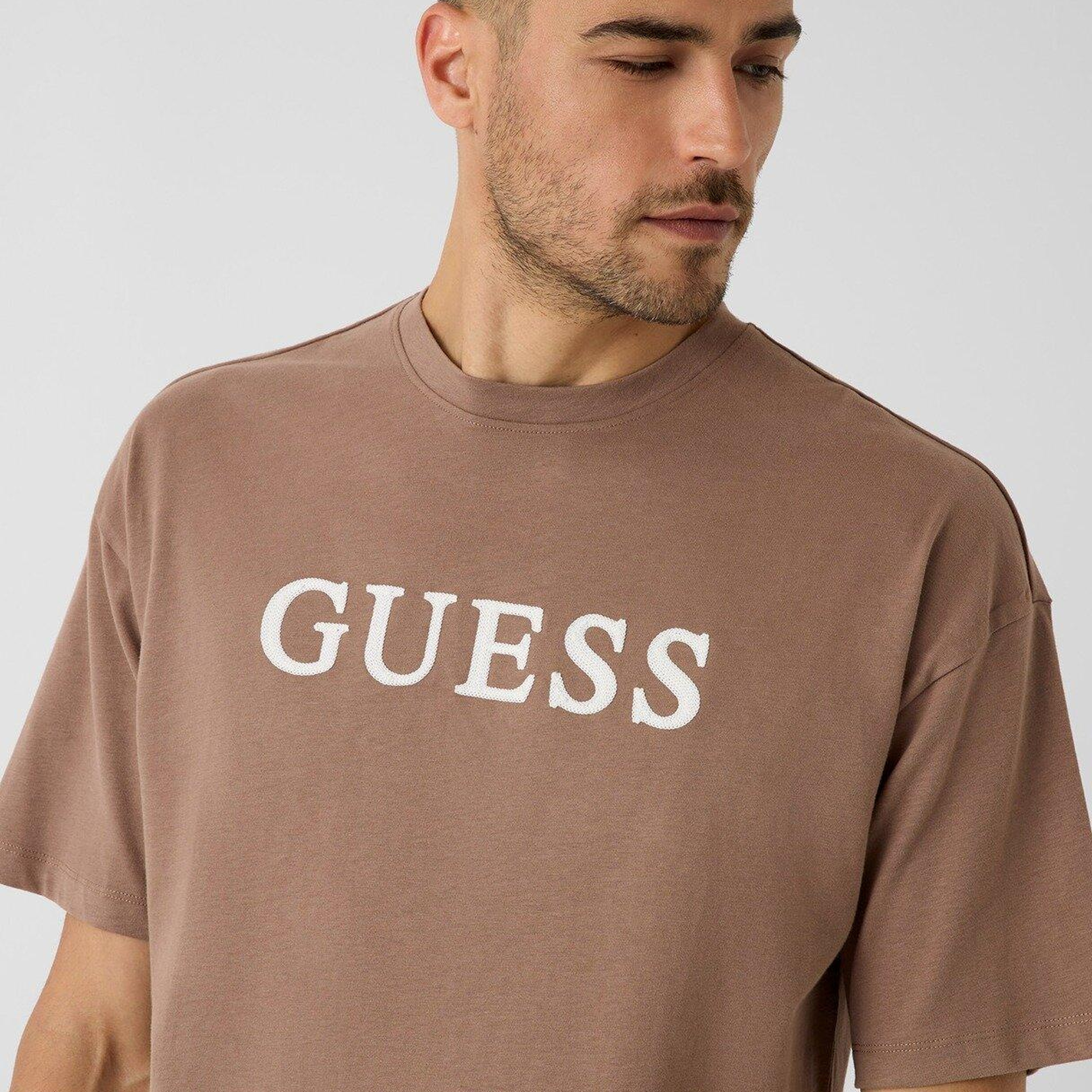 Chris Erkek Aktif Oversize Fit T-Shirt