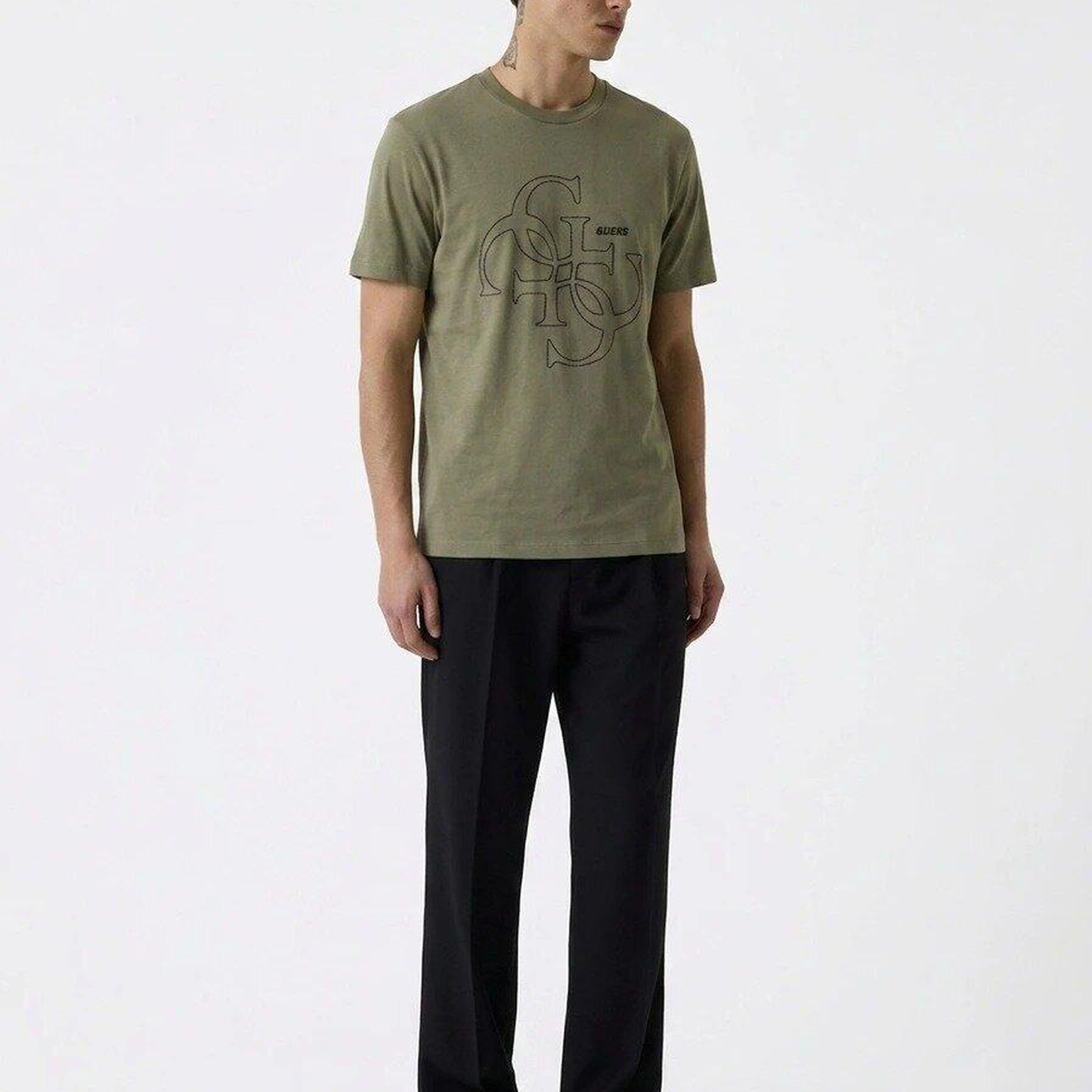 Tiberio Erkek Aktif Oversize Fit T-Shirt