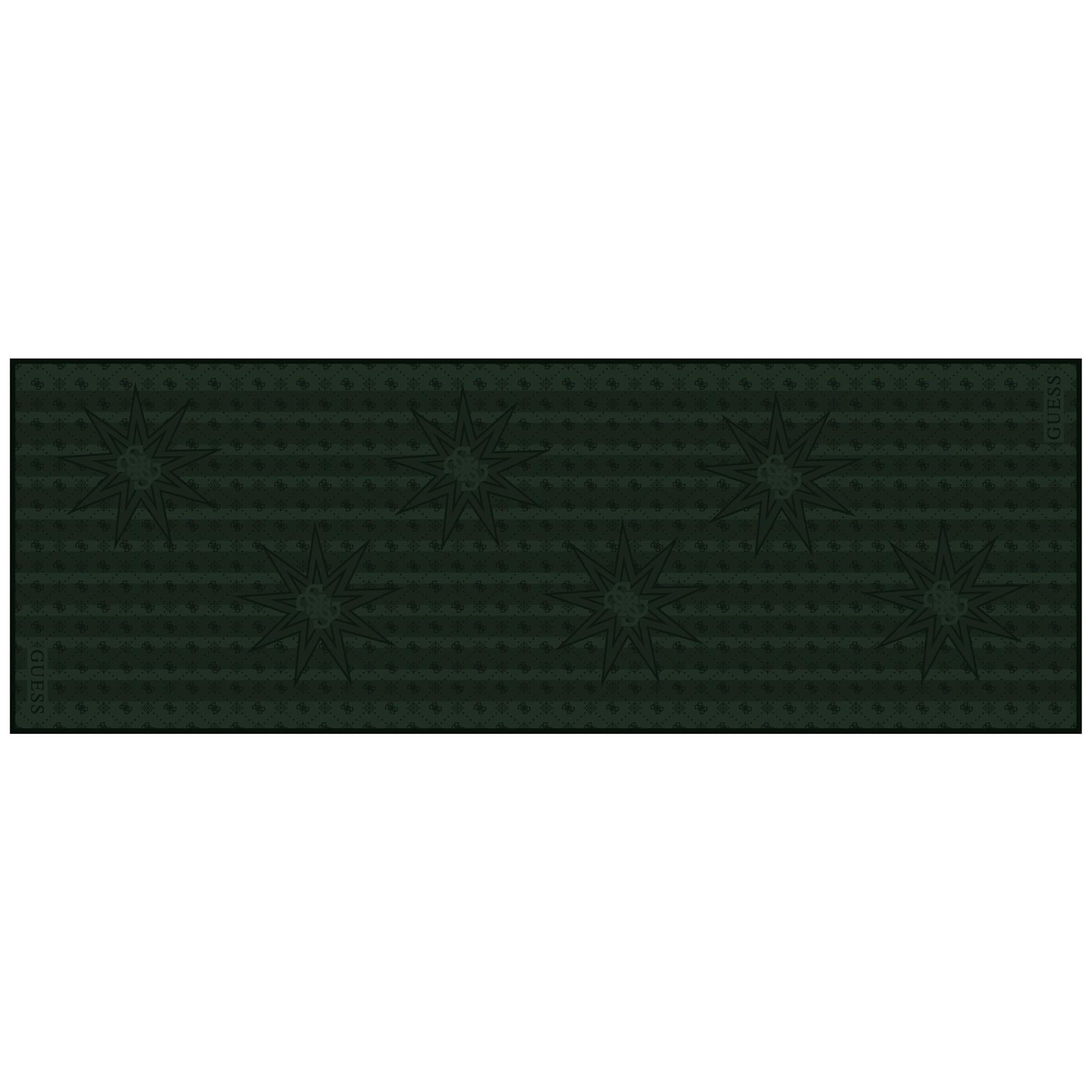 Monogram Haki İpek Pamuk 70X200 Şal