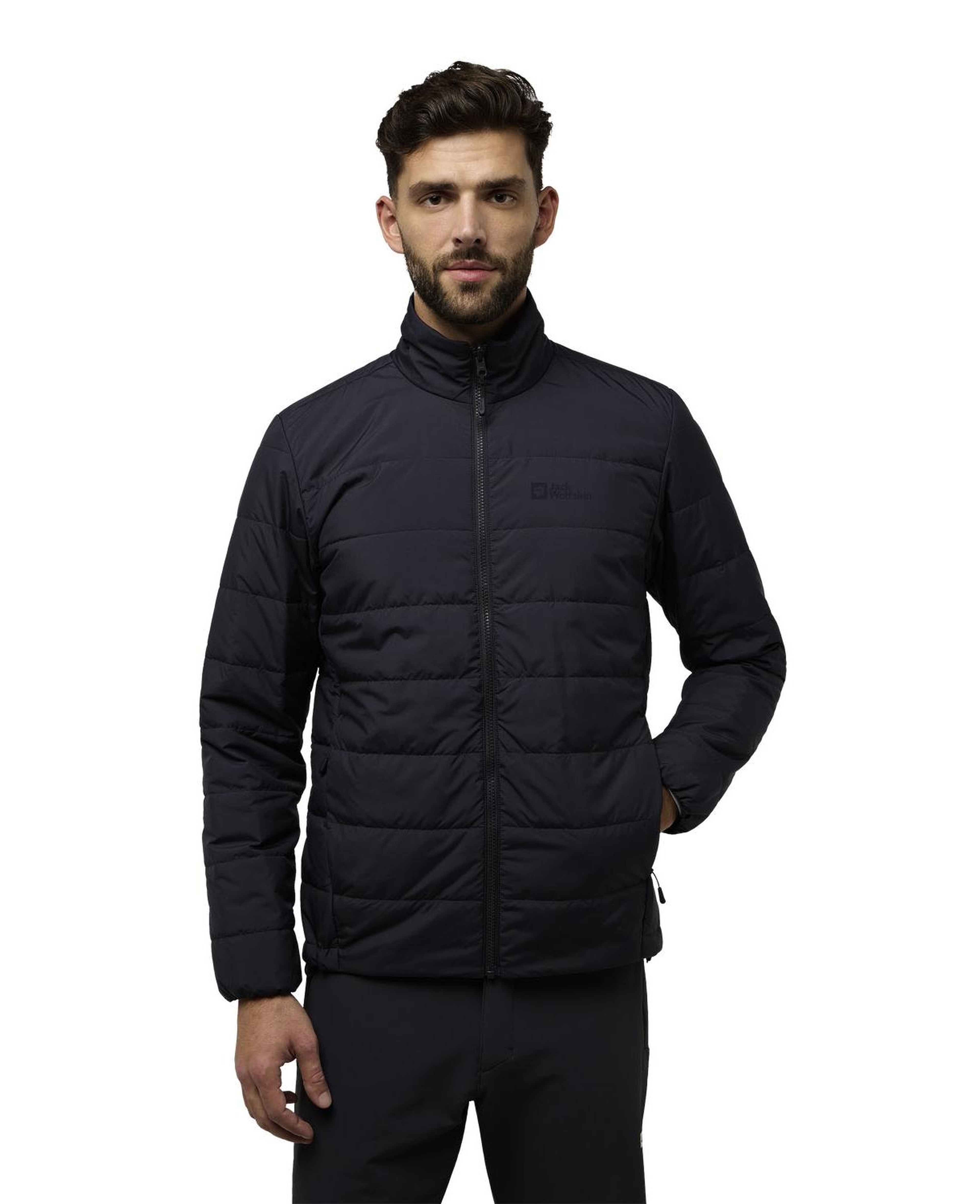 Jack Wolfskin Jasper 3in1 Erkek Gri Outdoor Ceketi