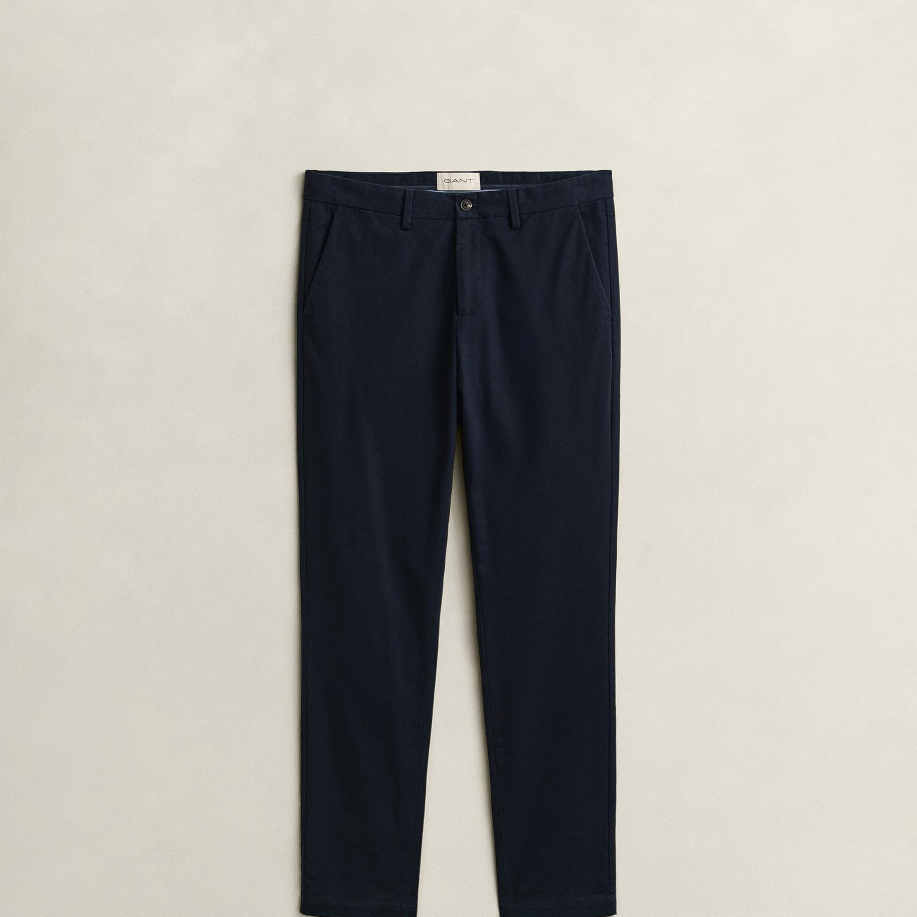 GANT Erkek Lacivert Slim Fit Chino Pantolon