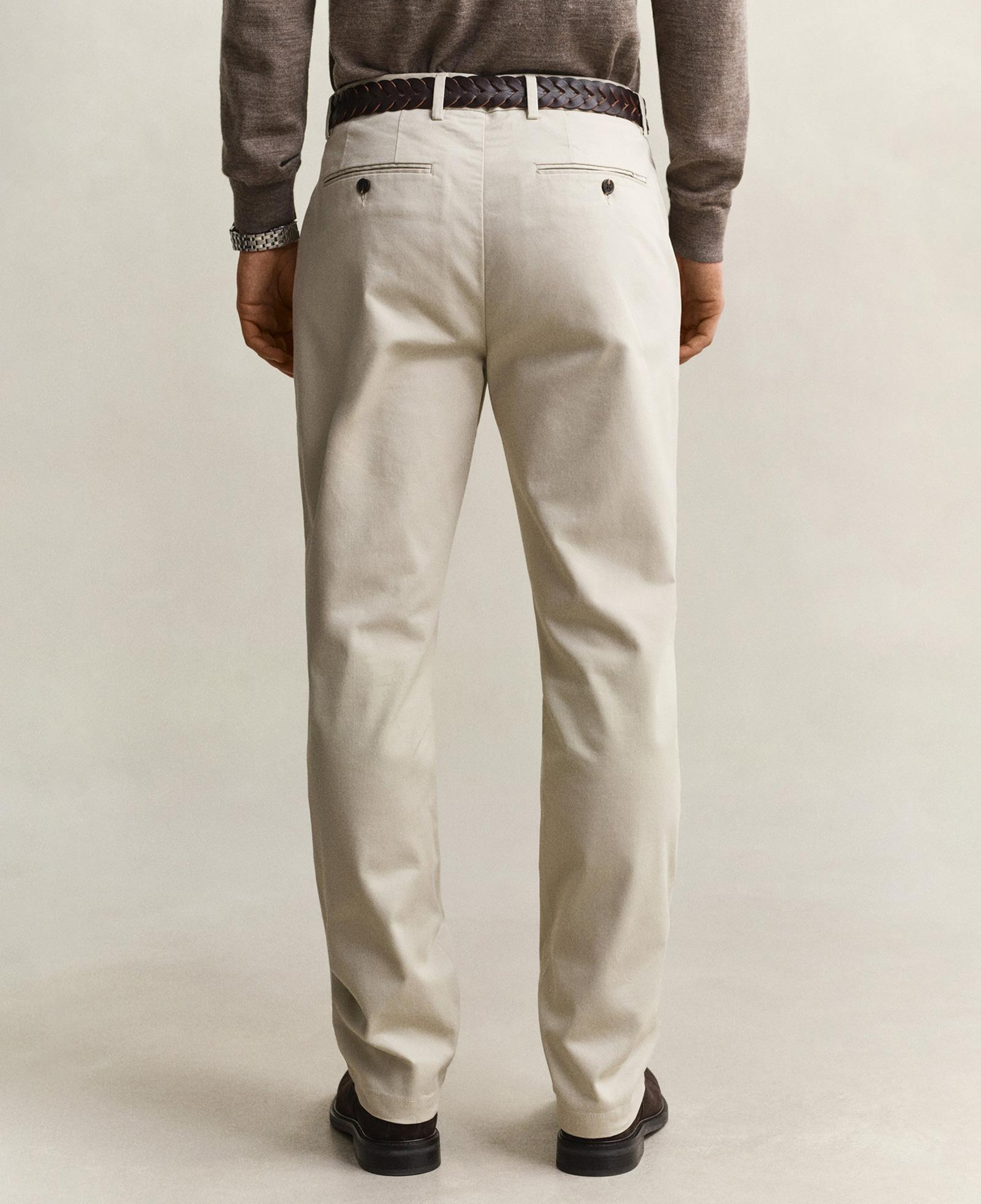 GANT Erkek Bej Regular Fit Chino Pantolon
