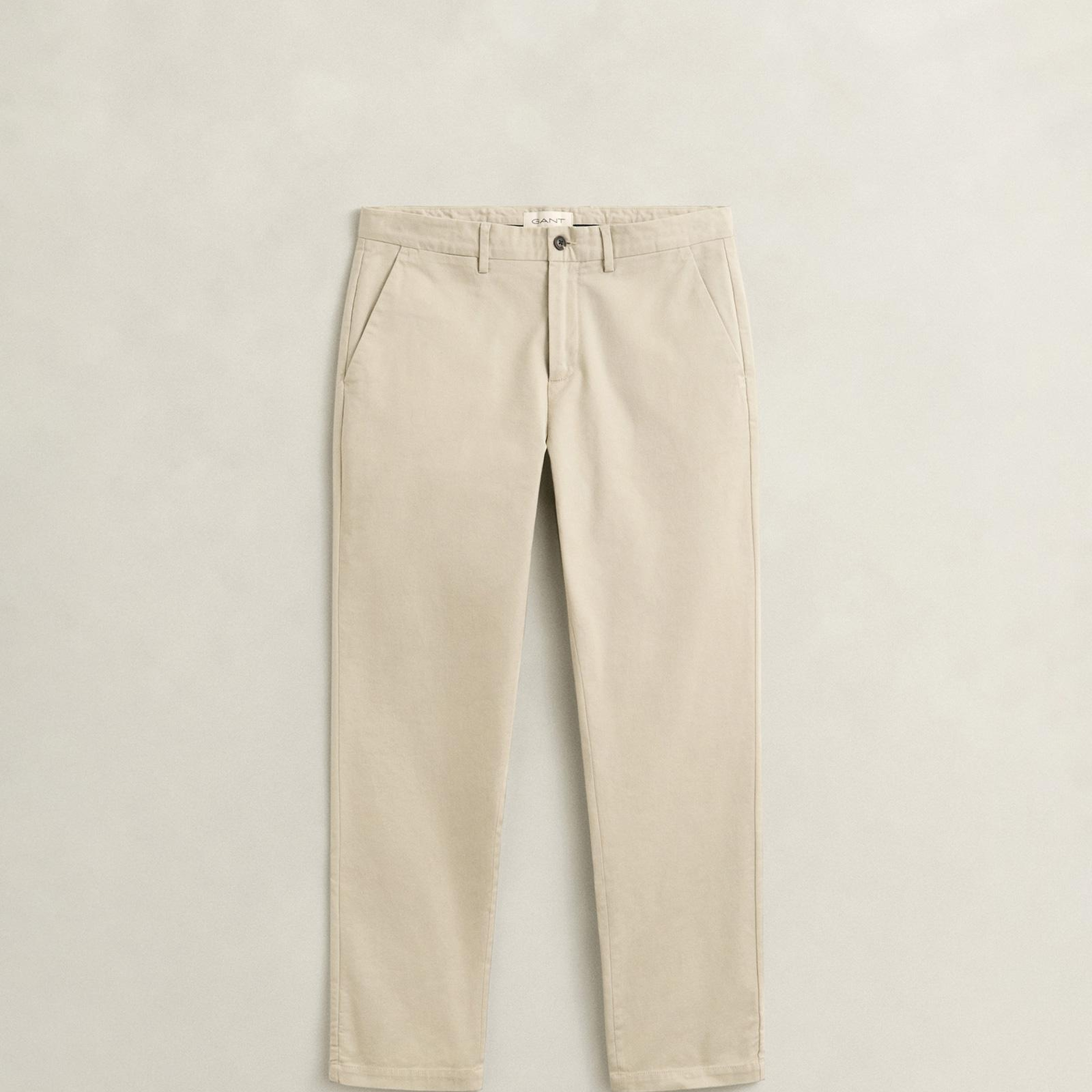 GANT Erkek Bej Regular Fit Chino Pantolon