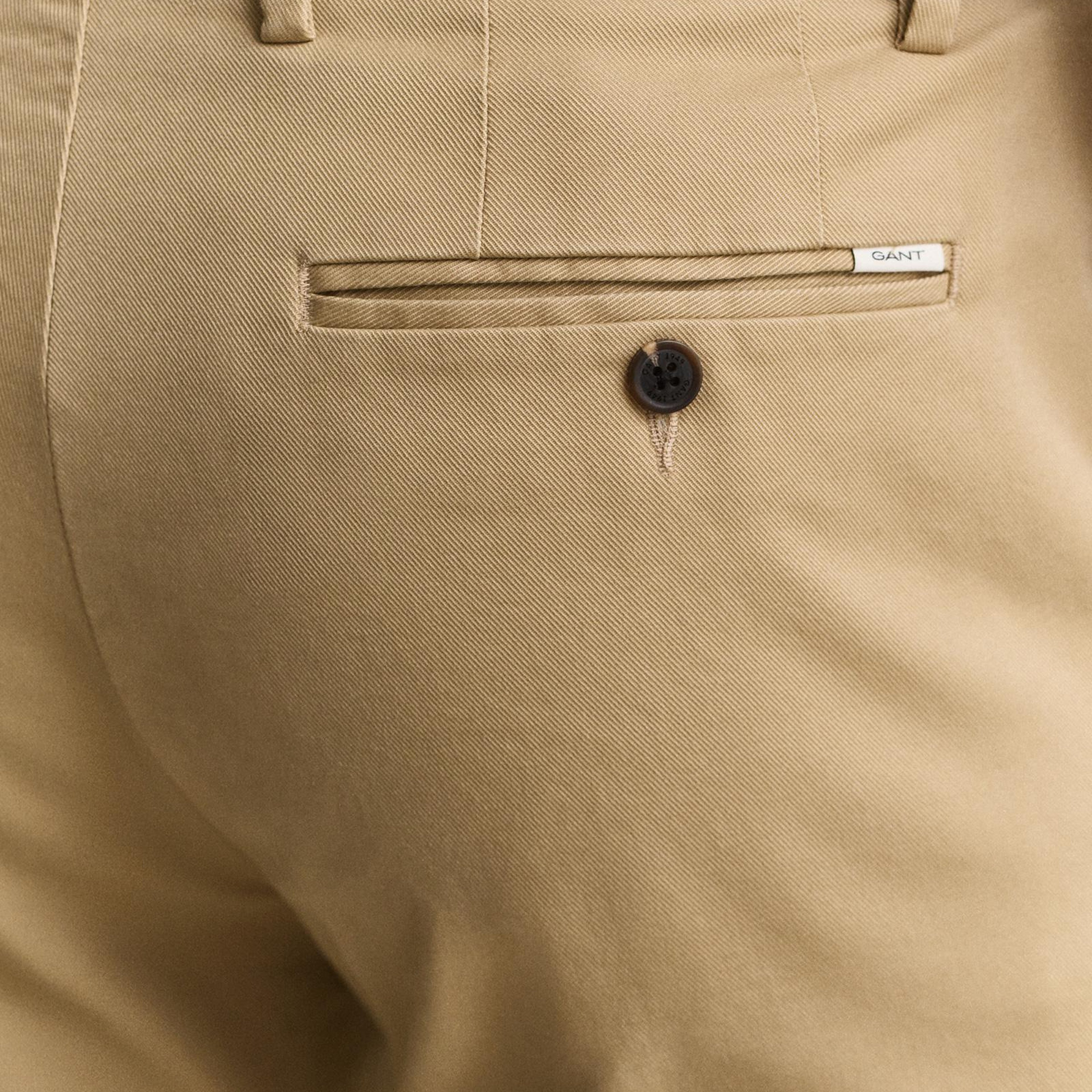 GANT Erkek Bej Slim Fit Chino Pantolon