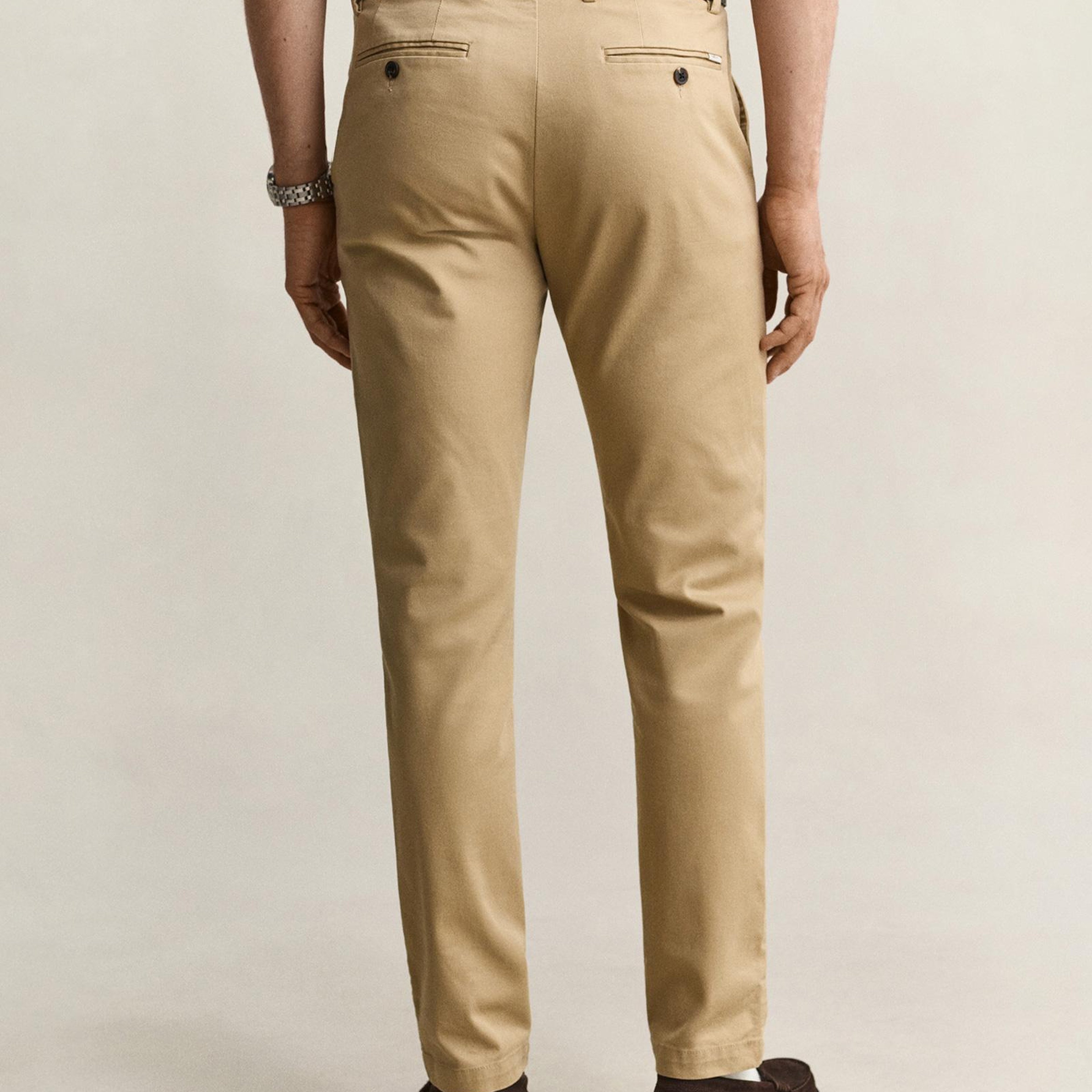 GANT Erkek Bej Slim Fit Chino Pantolon