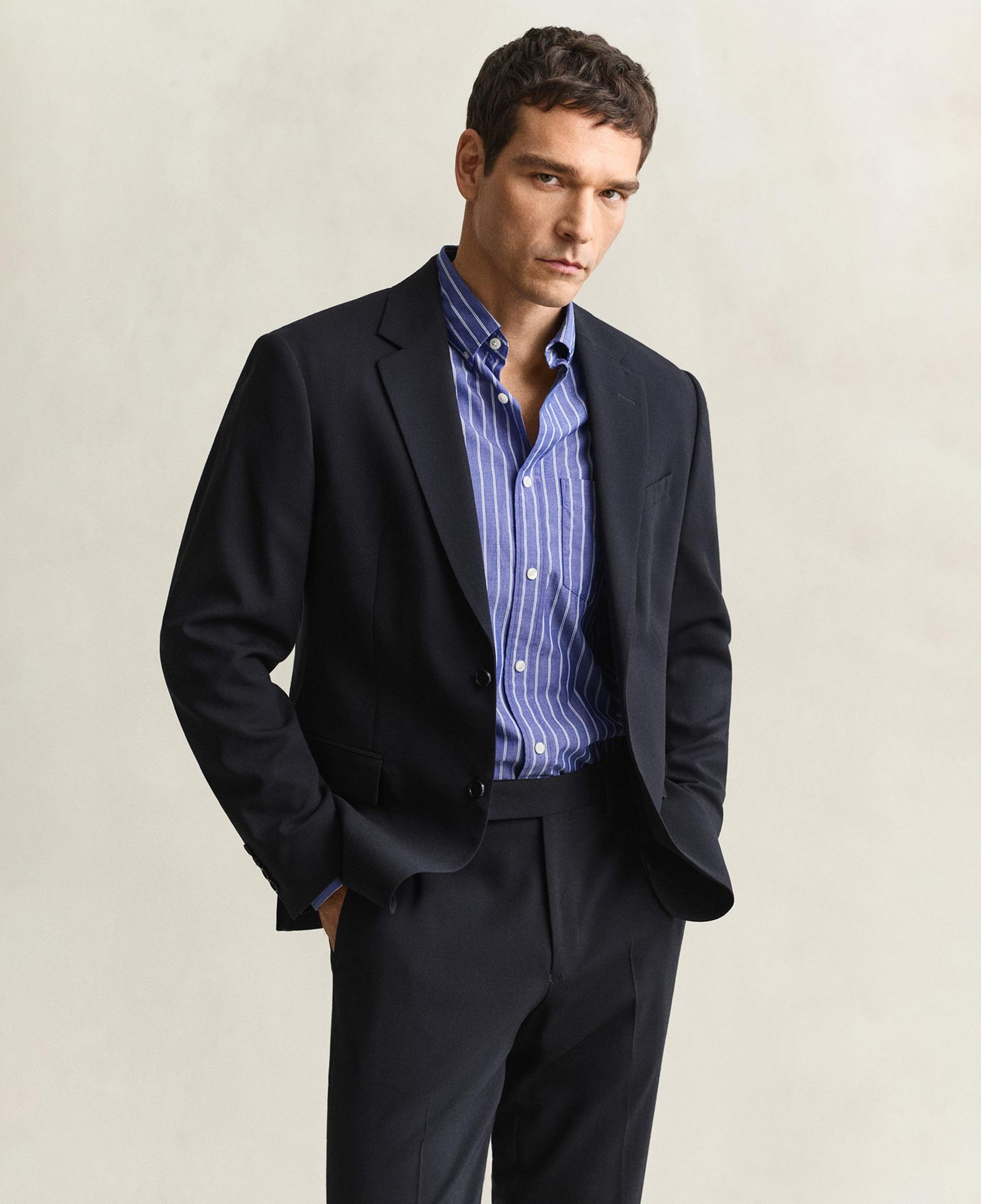 GANT Erkek Lacivert Regular Fit Ceket