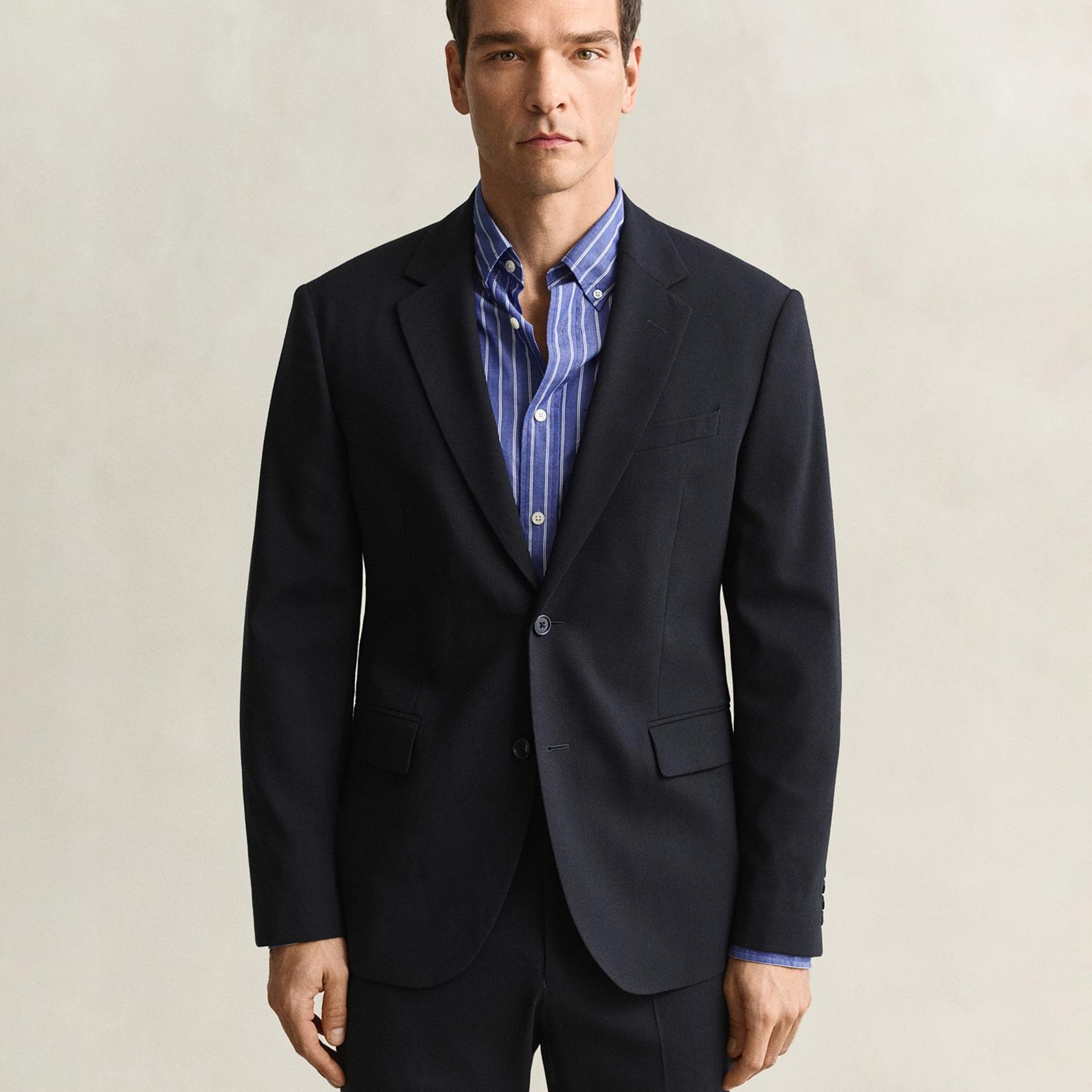 GANT Erkek Lacivert Regular Fit Ceket