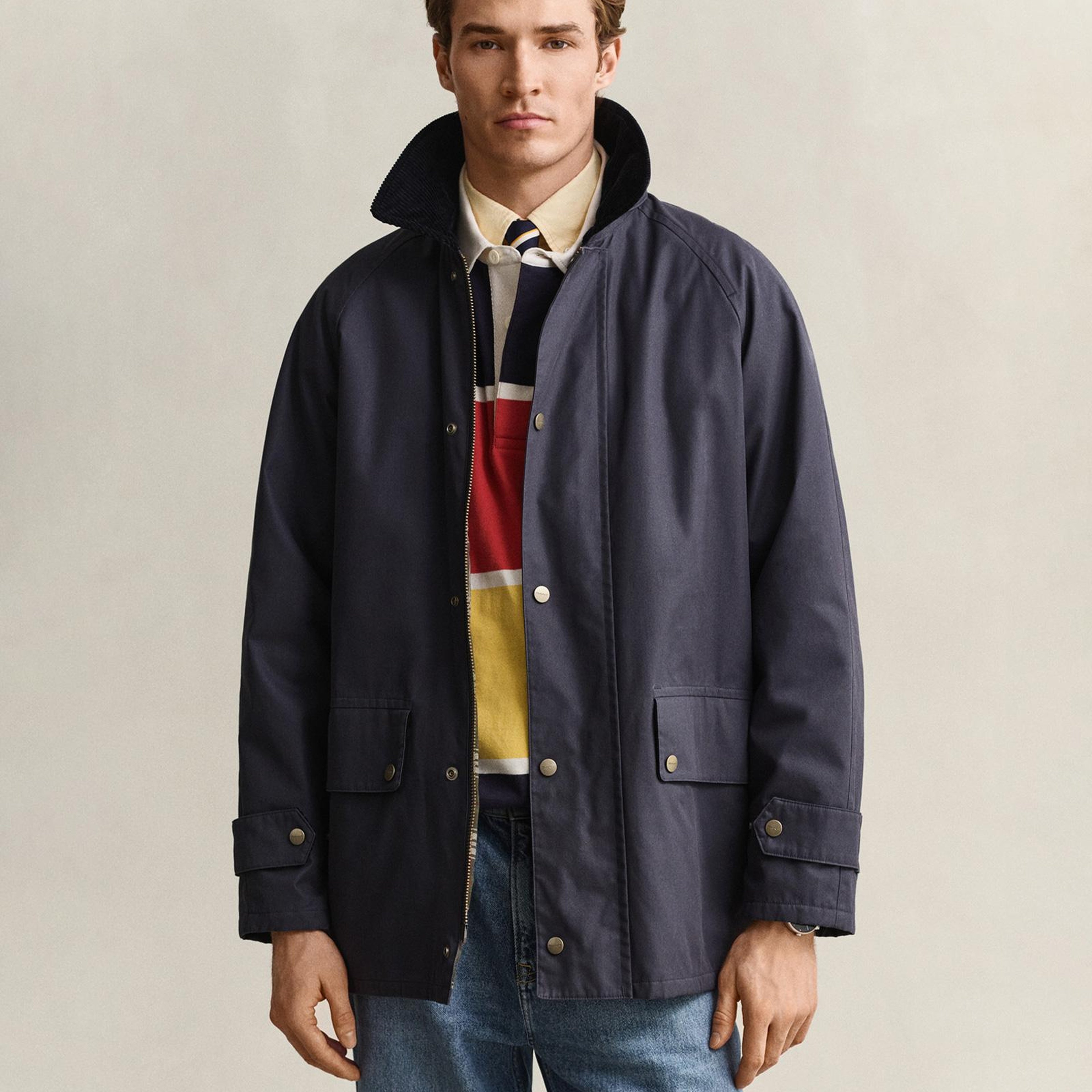 GANT Erkek Lacivert Regular Fit Ceket