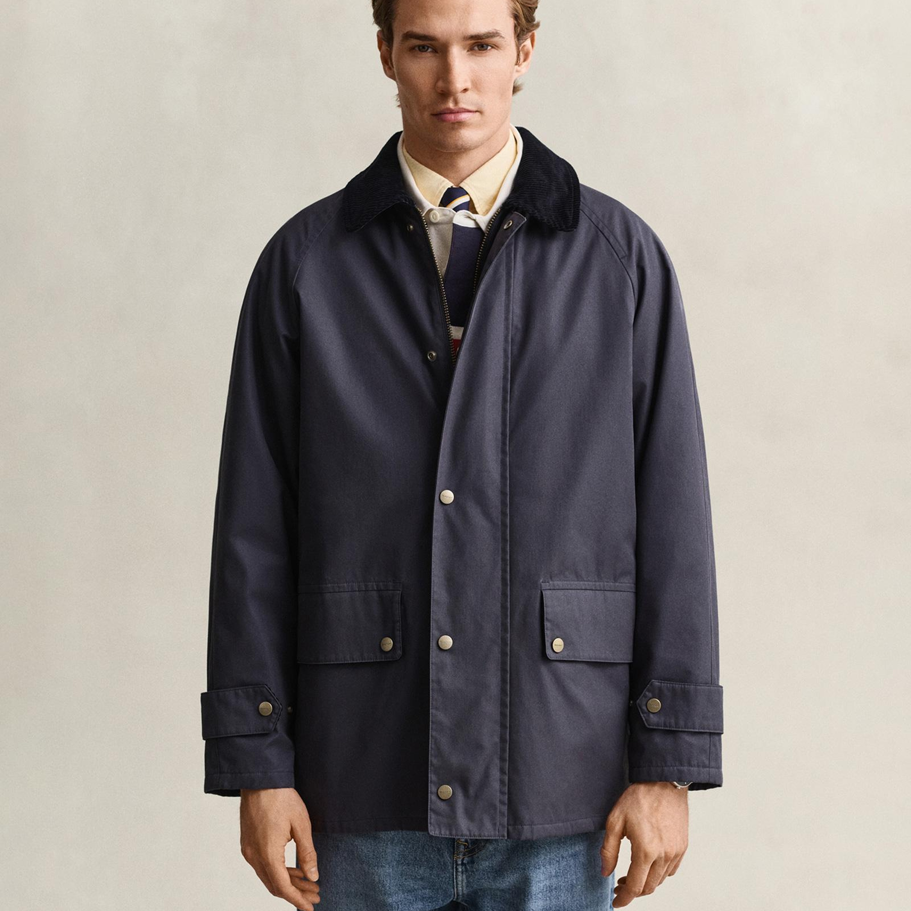 GANT Erkek Lacivert Regular Fit Ceket