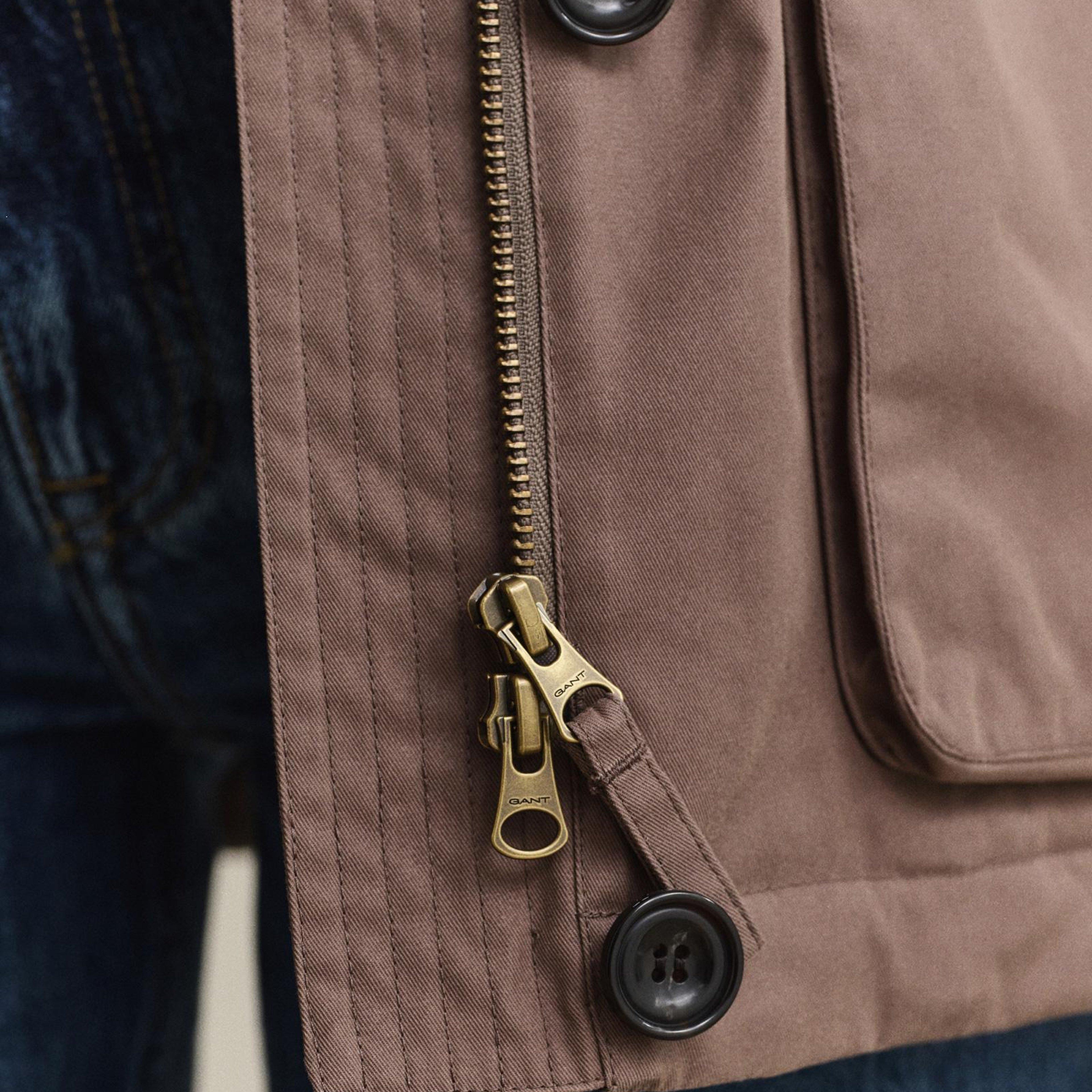 GANT Kadın Kahverengi Regular Fit Ceket