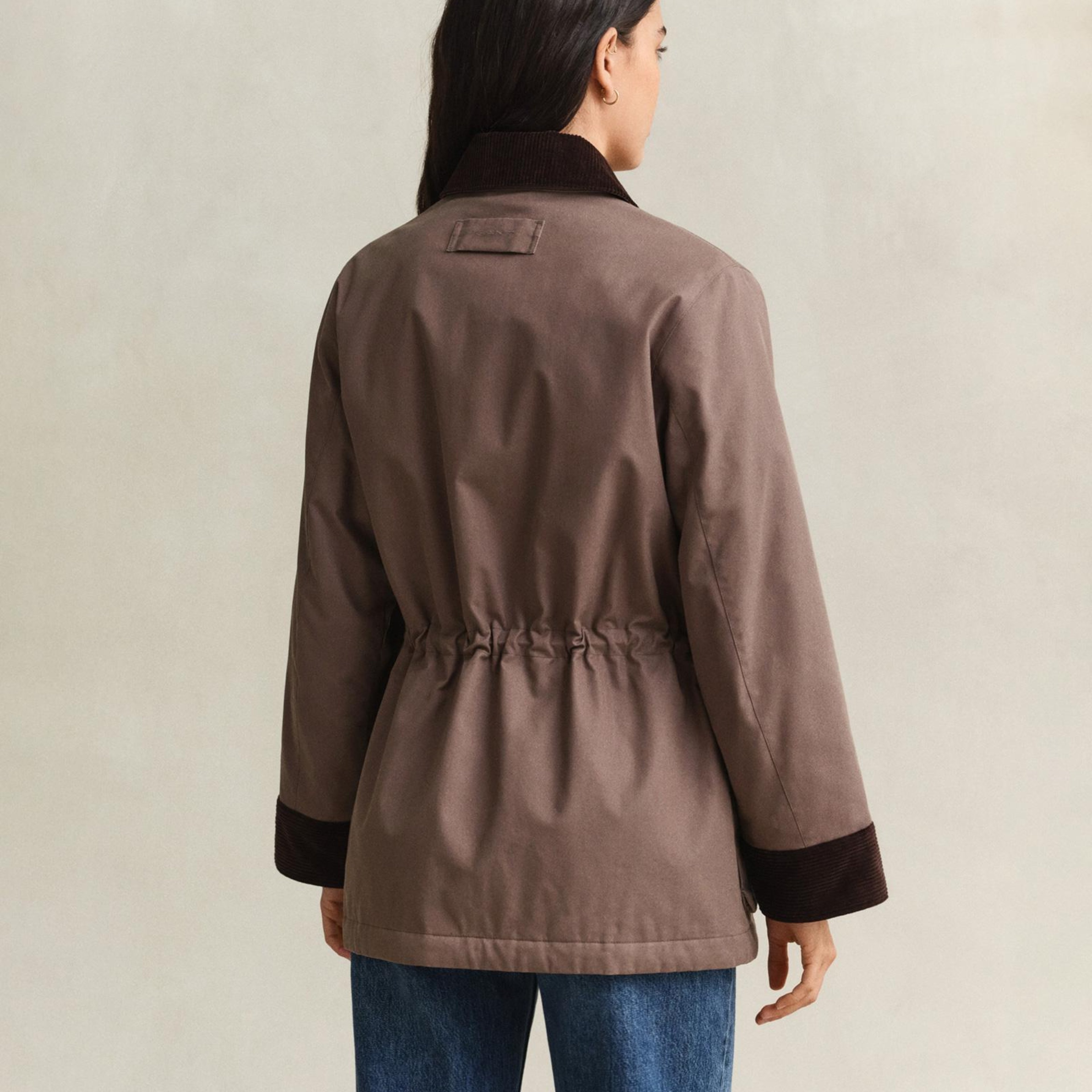 GANT Kadın Kahverengi Regular Fit Ceket