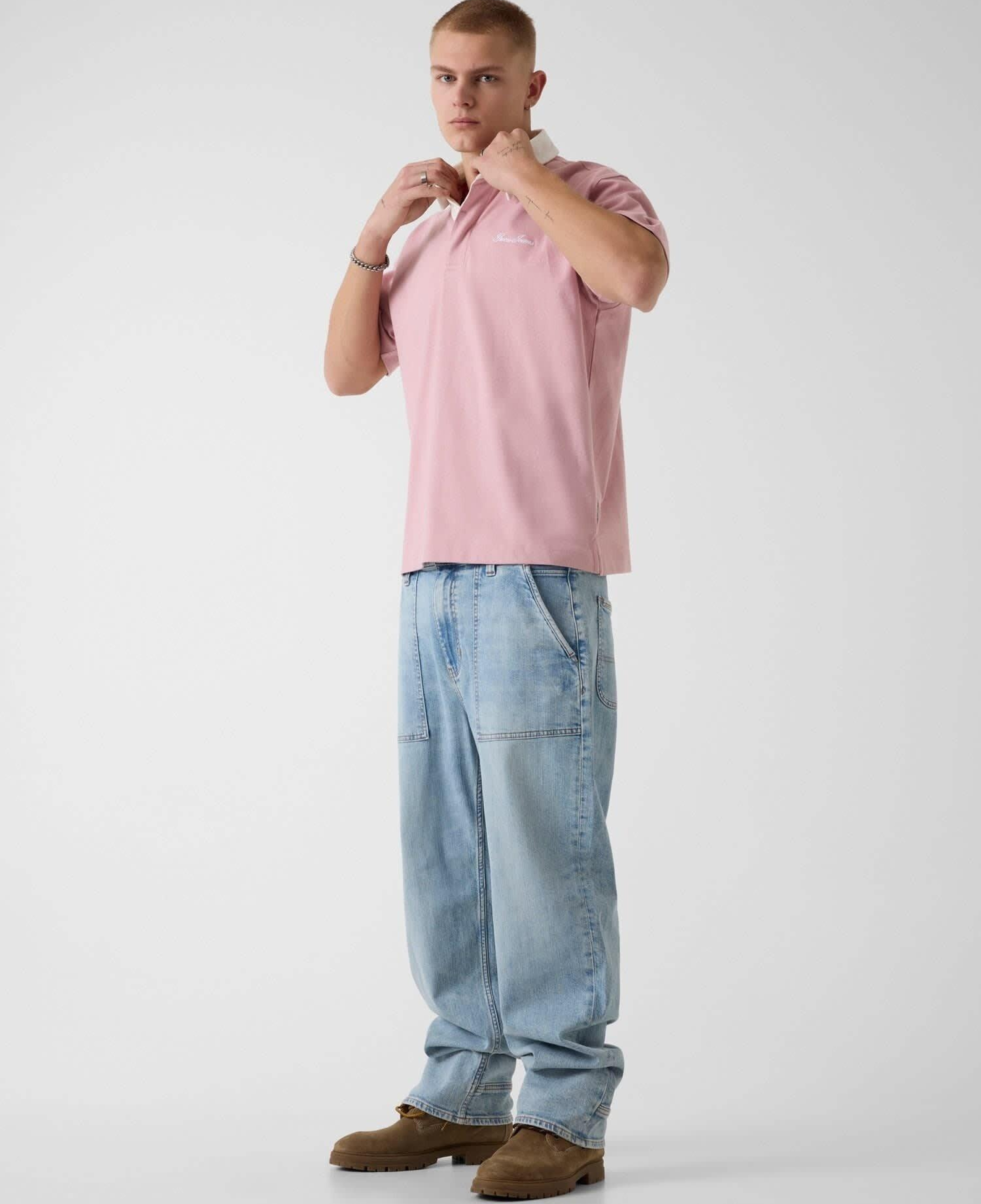Guess Jeans Erkek Regular Fit Polo T-Shirt
