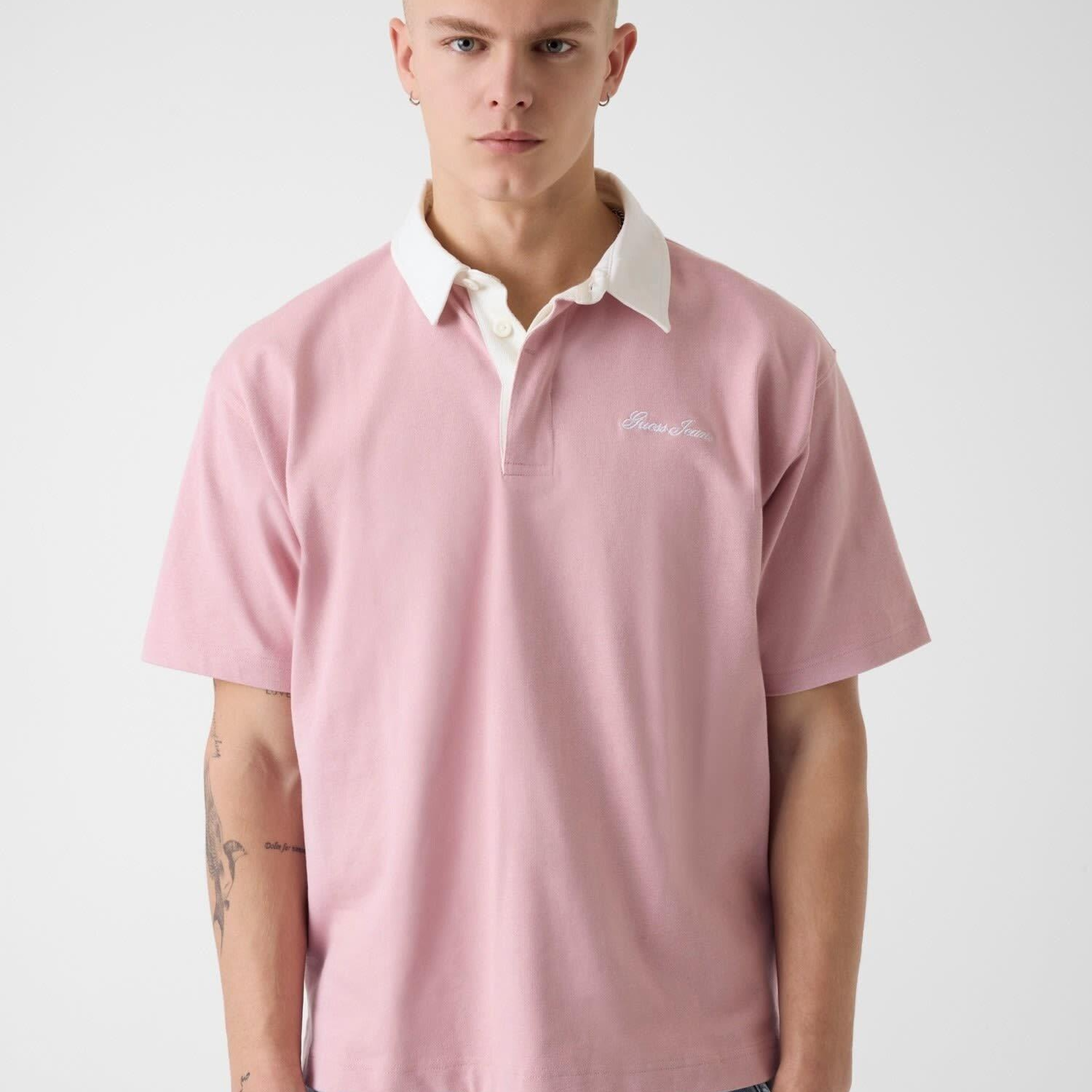 Guess Jeans Erkek Regular Fit Polo T-Shirt