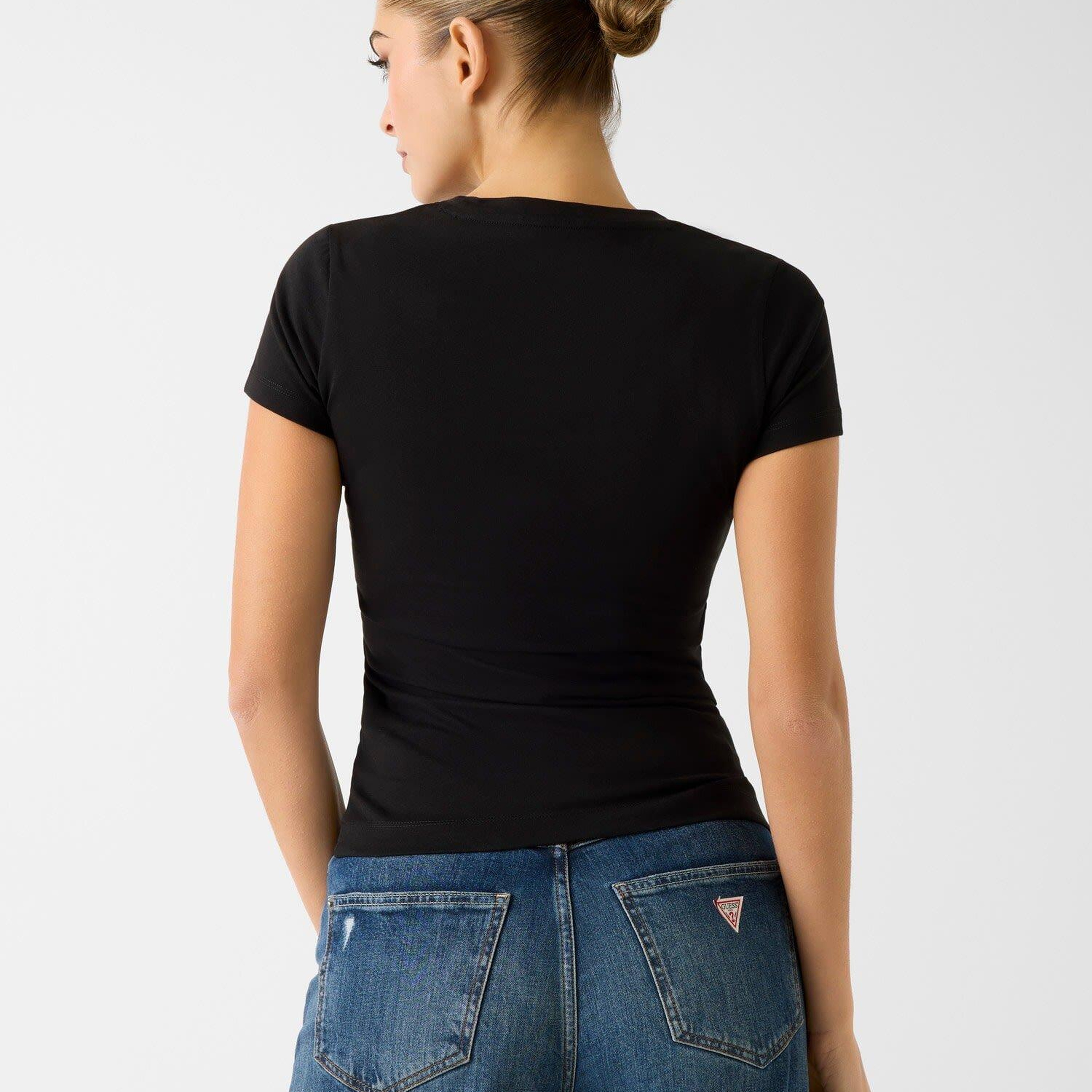Jersey Kadın Slim Fit T-Shirt