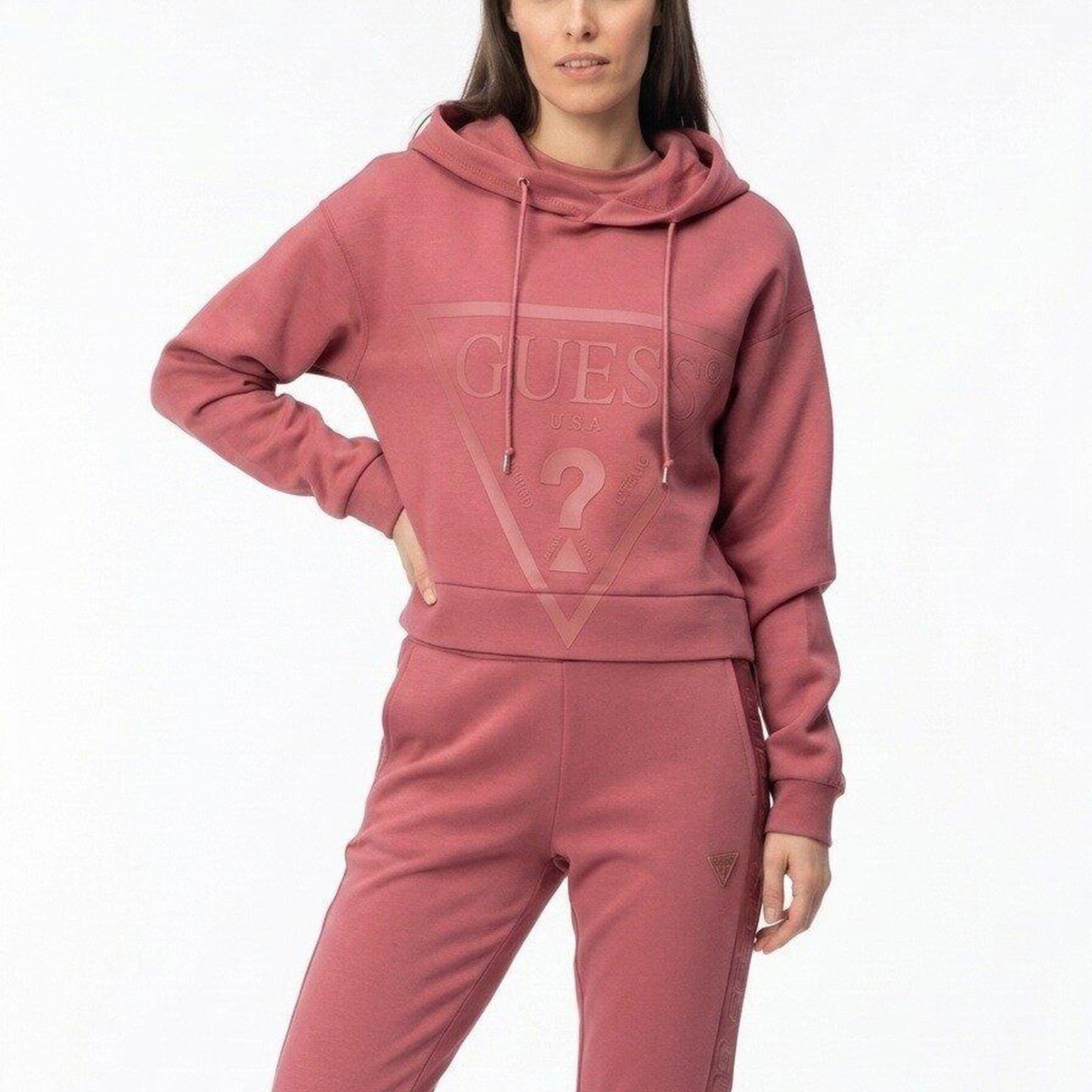 Kapüşonlu Logolu Sweatshirt