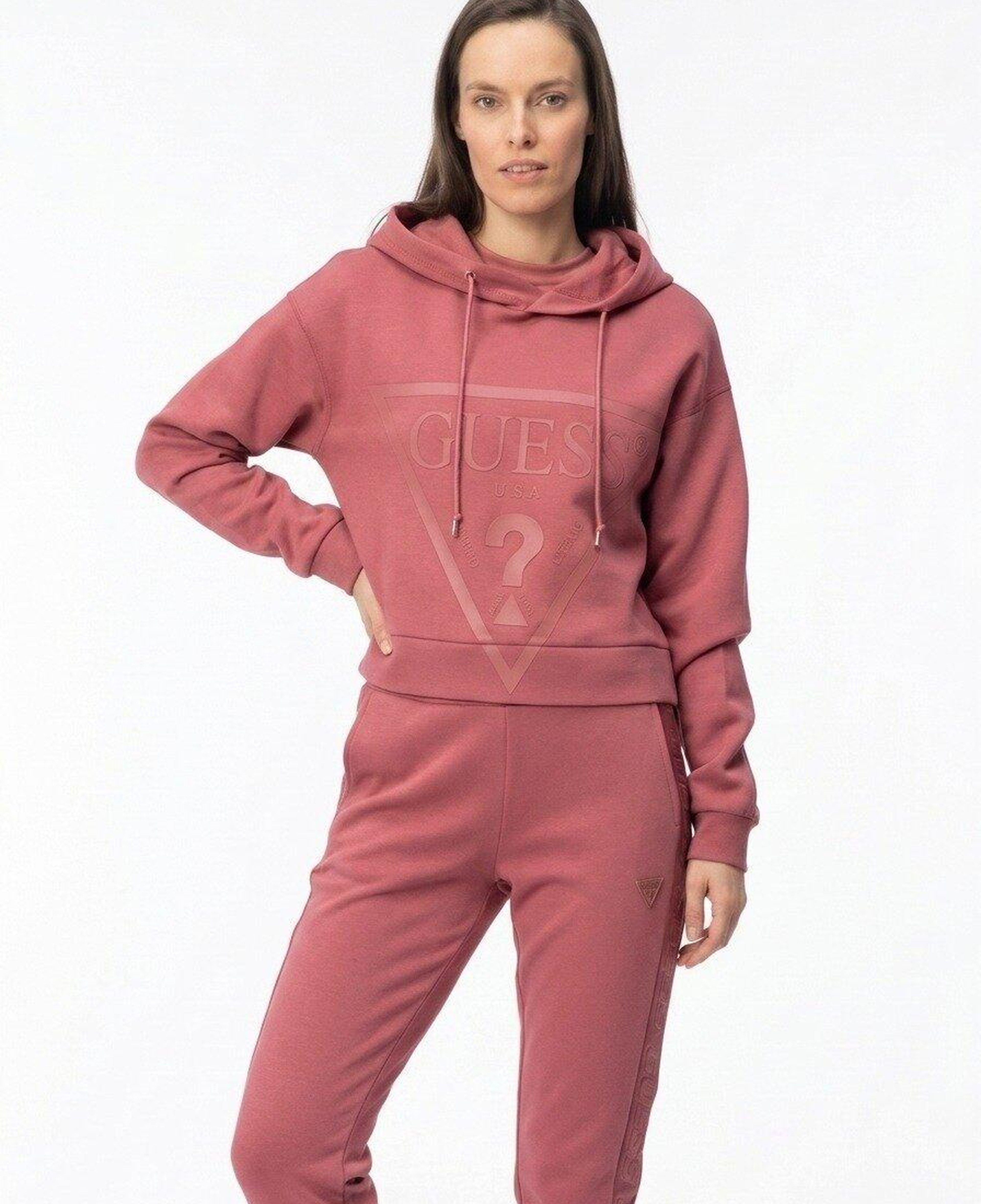 Kapüşonlu Logolu Sweatshirt