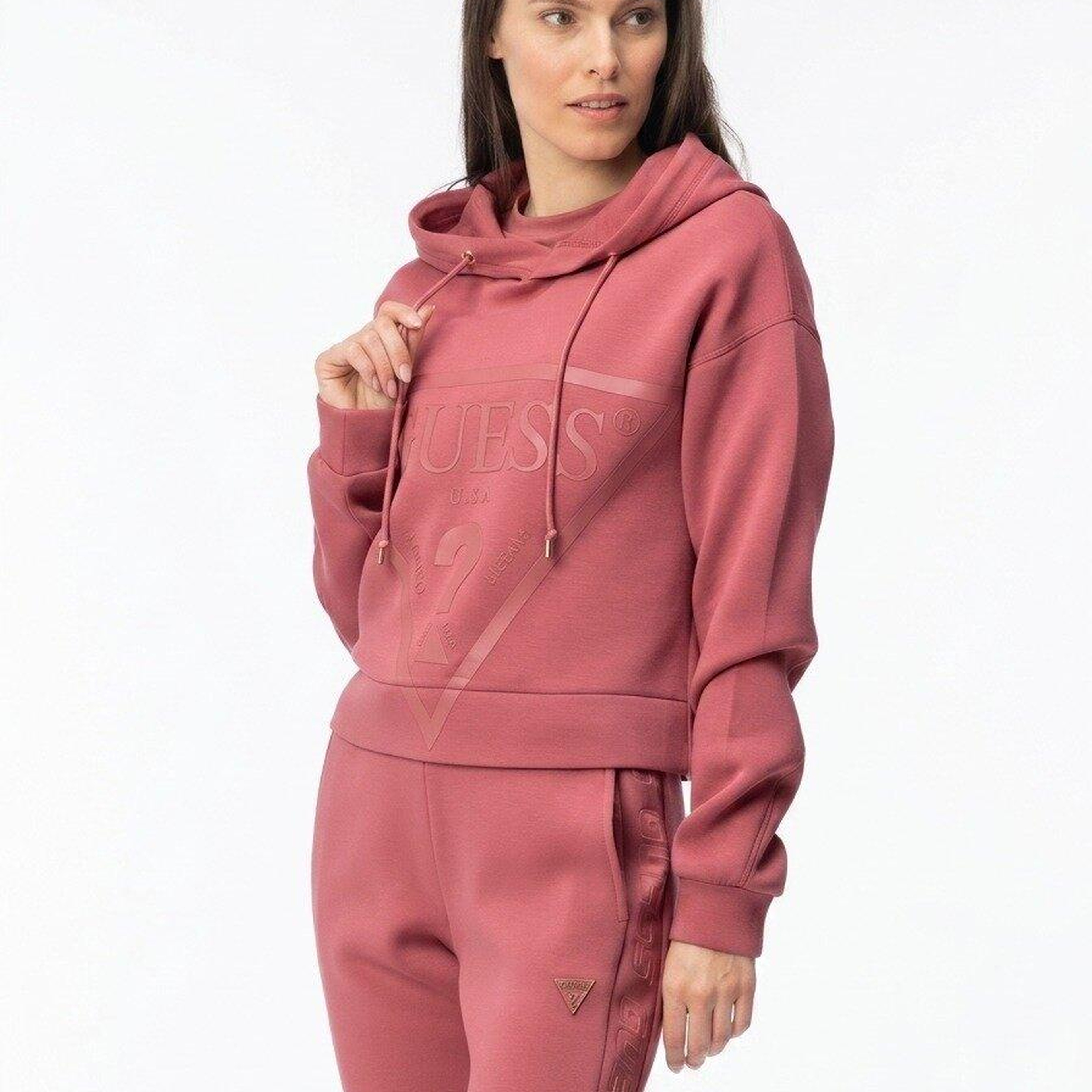 Kapüşonlu Logolu Sweatshirt