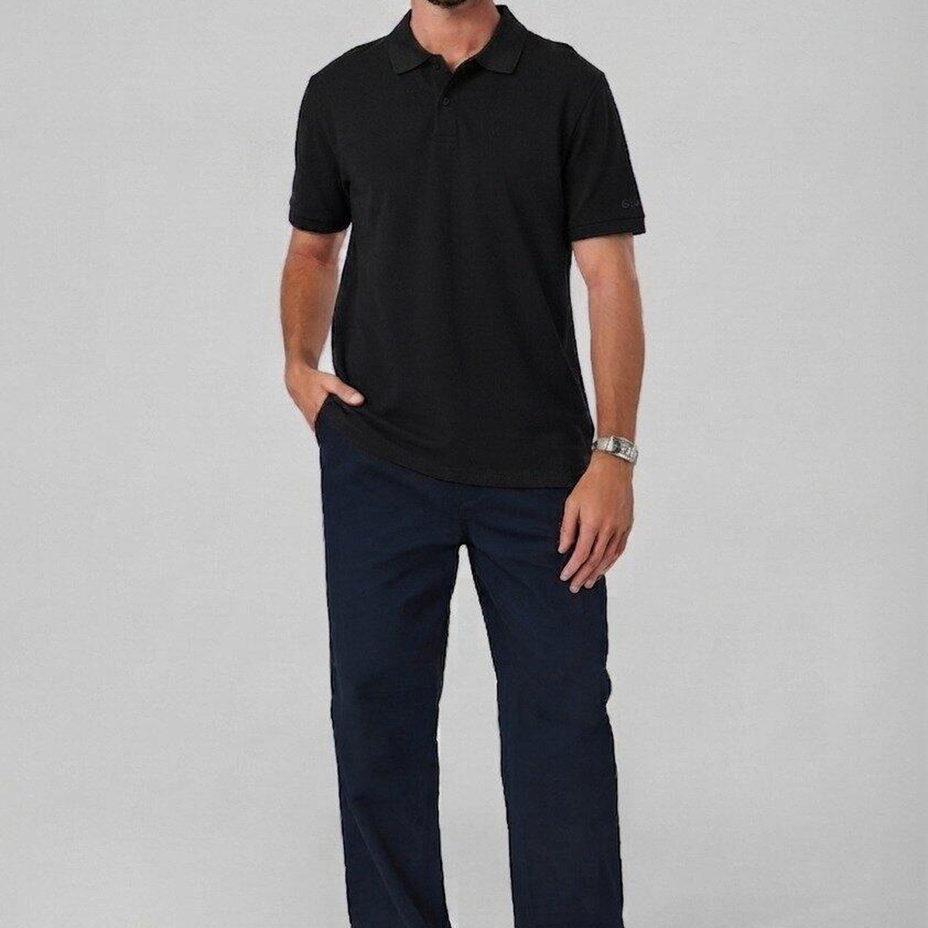 Manfredi Erkek Aktif Slim Fit Polo T-Shirt