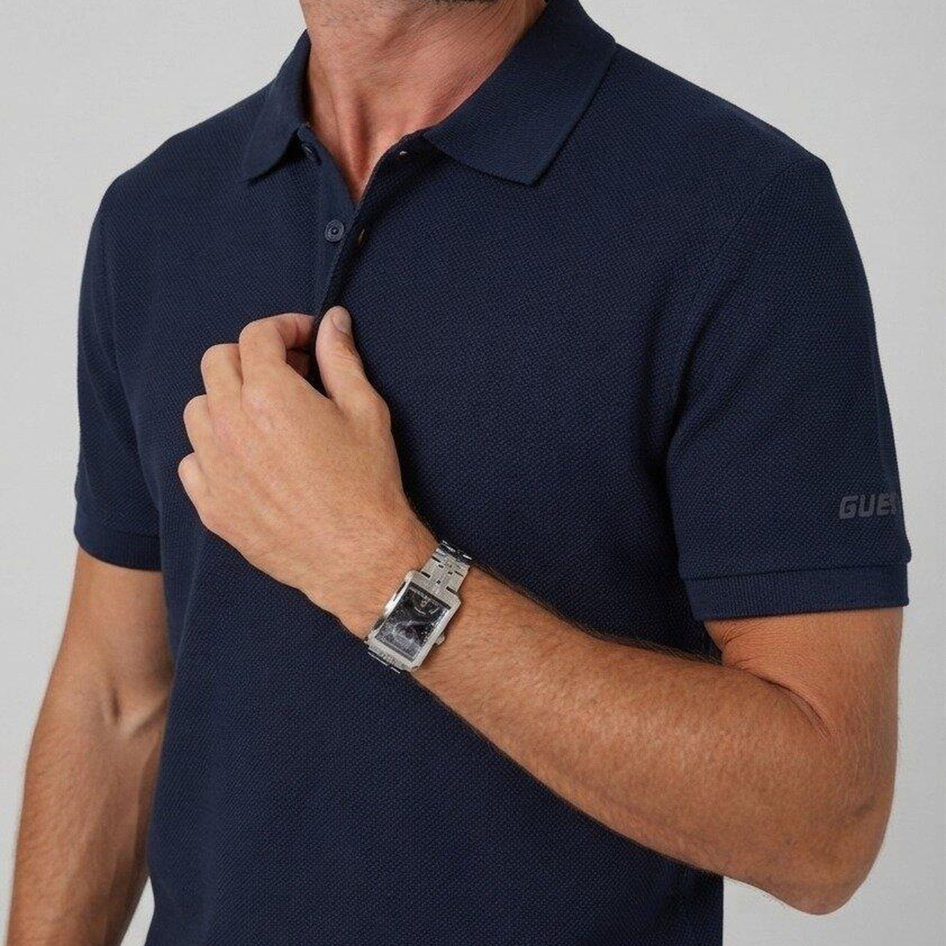 Manfredi Erkek Aktif Slim Fit Polo T-Shirt